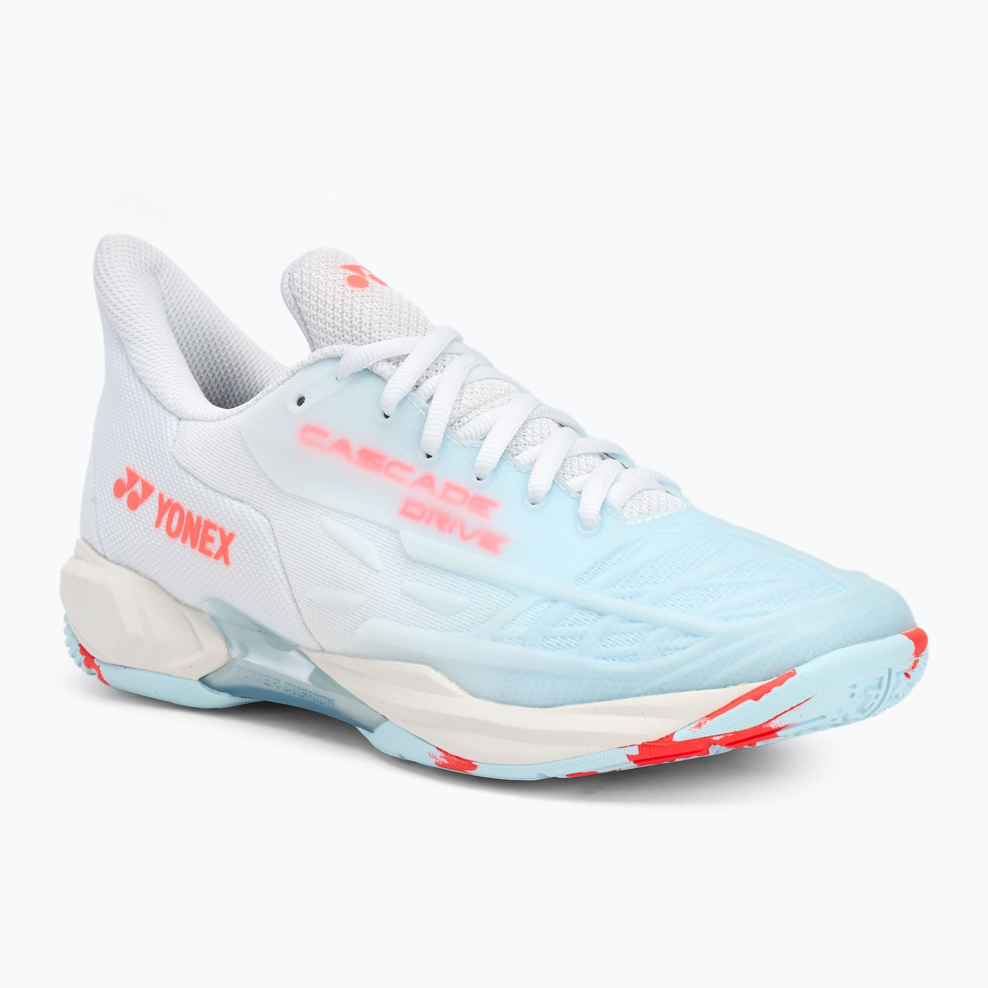 Buty damskie YONEX Cascade Drive 2 white/ water blue 