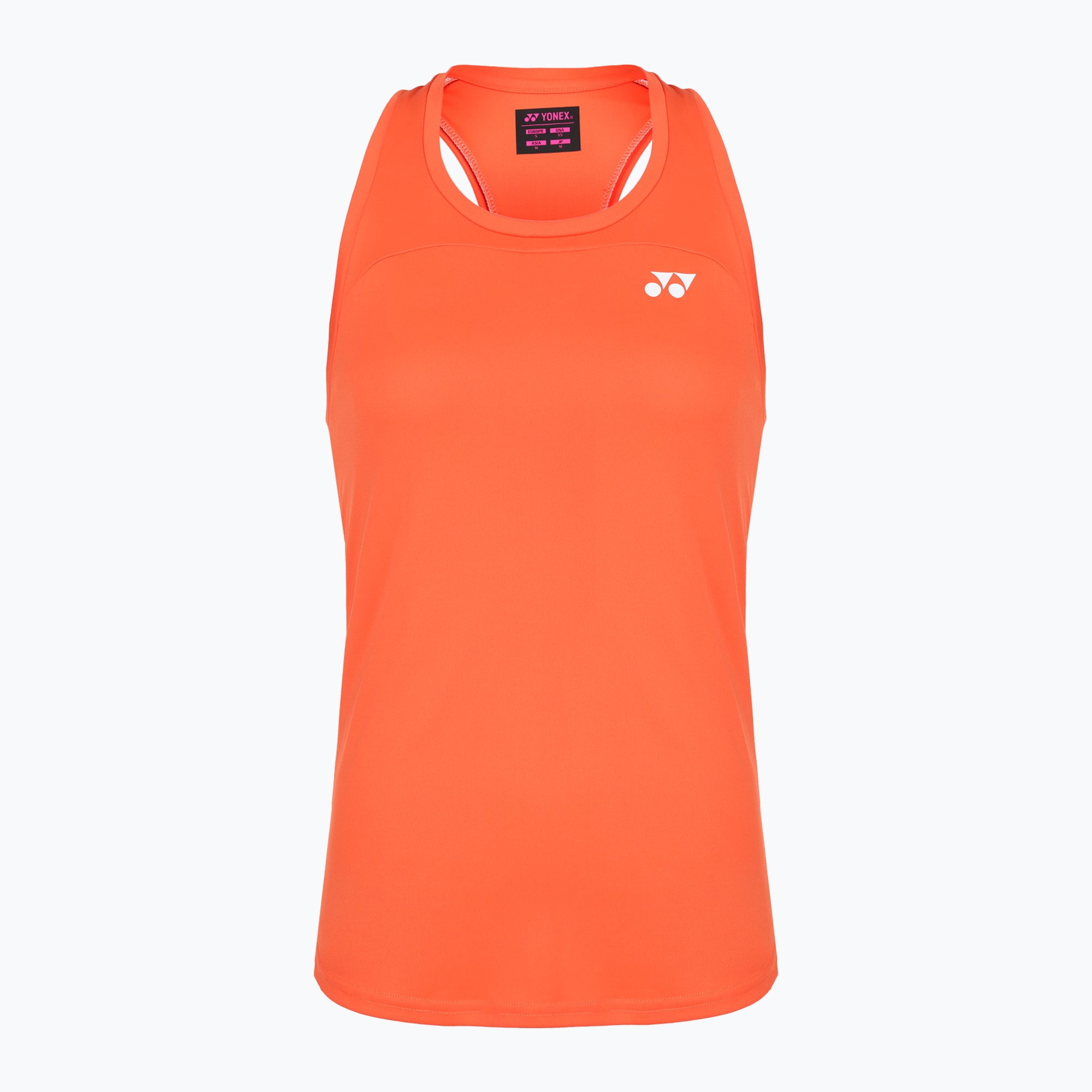 Дамска тениска/фланелка за тенис YONEX 16853 Practice Tank In cyber orange