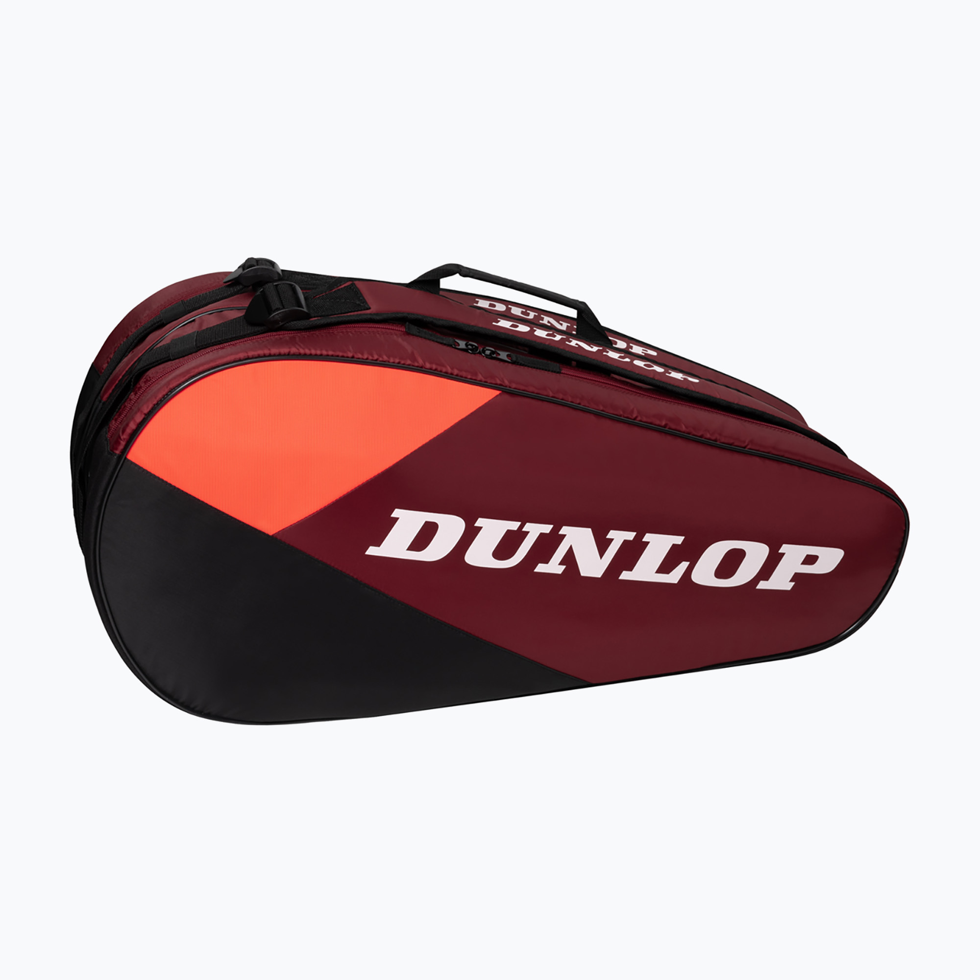 Geantă de tenis Dunlop CX-Club 10 RKT black/red
