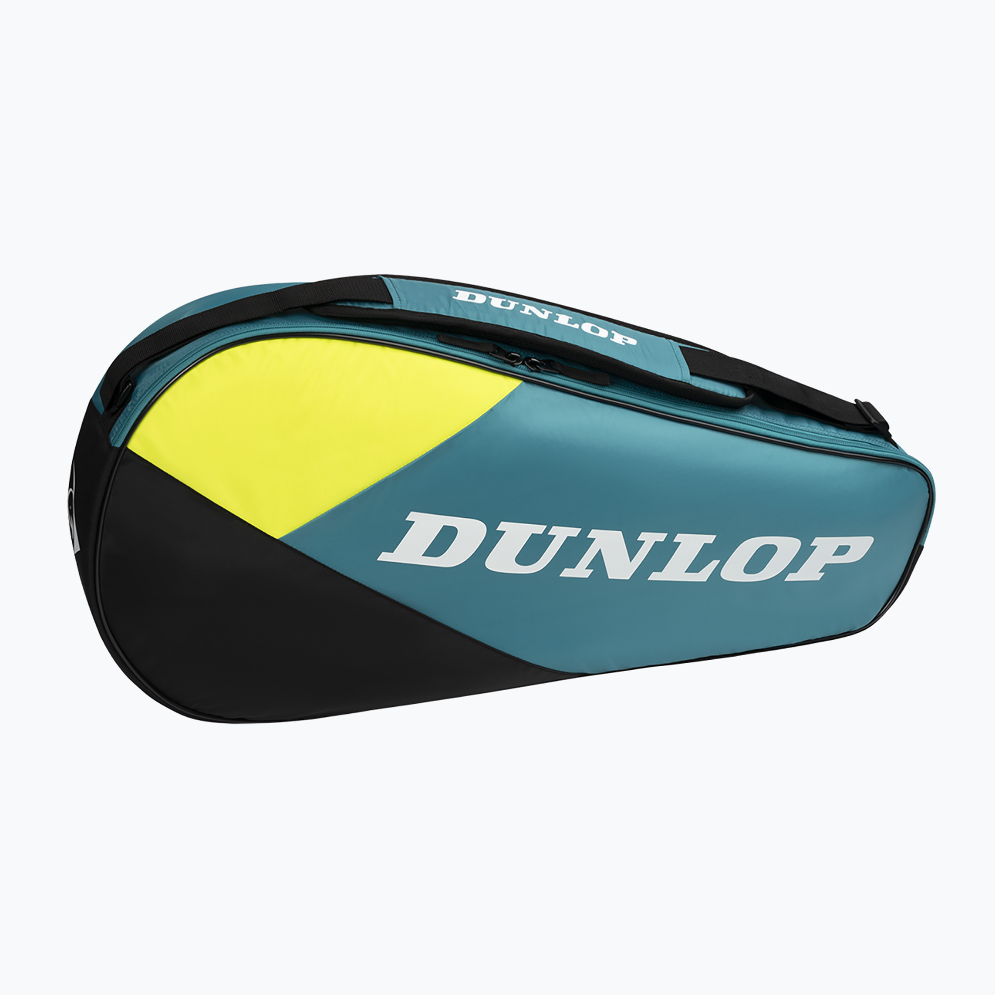 Torba tenisowa Dunlop SX-Club 3 RKT teal/black/yellow