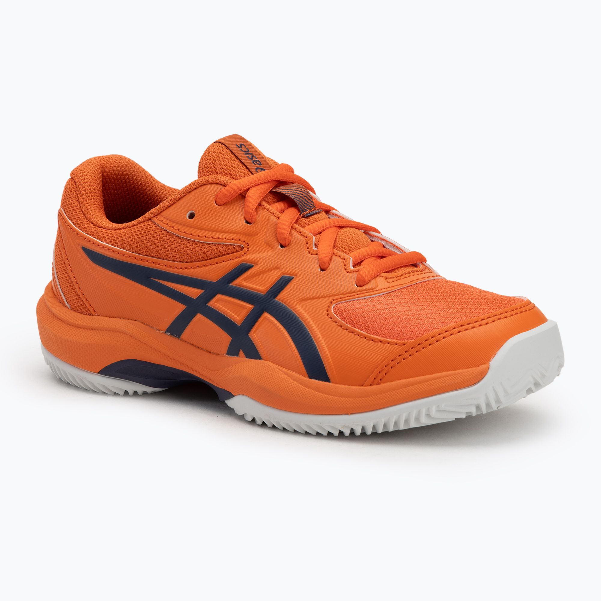 Buty do tenisa dziecięce ASICS Gel-Game 10 GS Clay Jr nova orange/indigo fog 