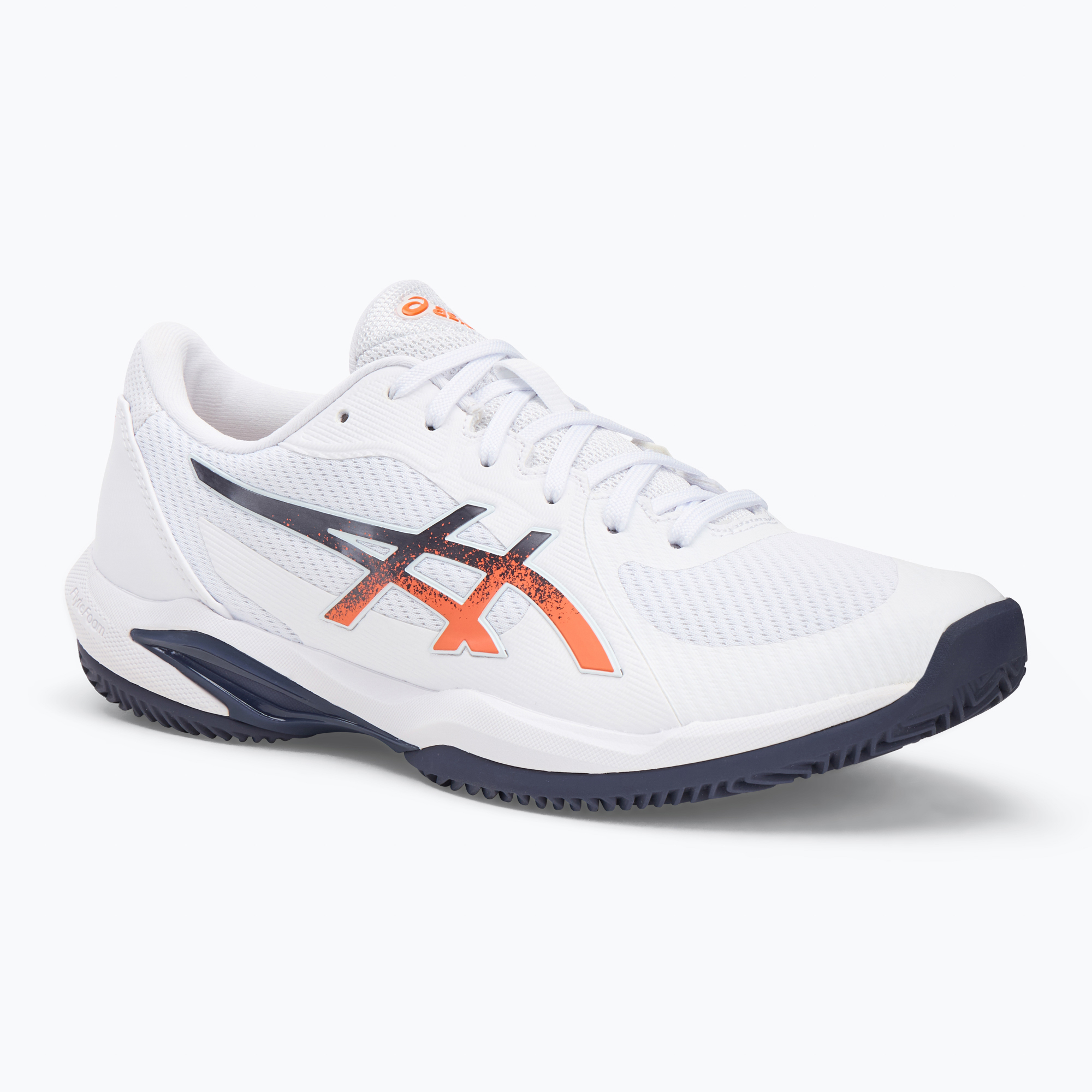 Buty do tenisa męskie ASICS Solution Swift FF 2 Clay white/ nova orange 