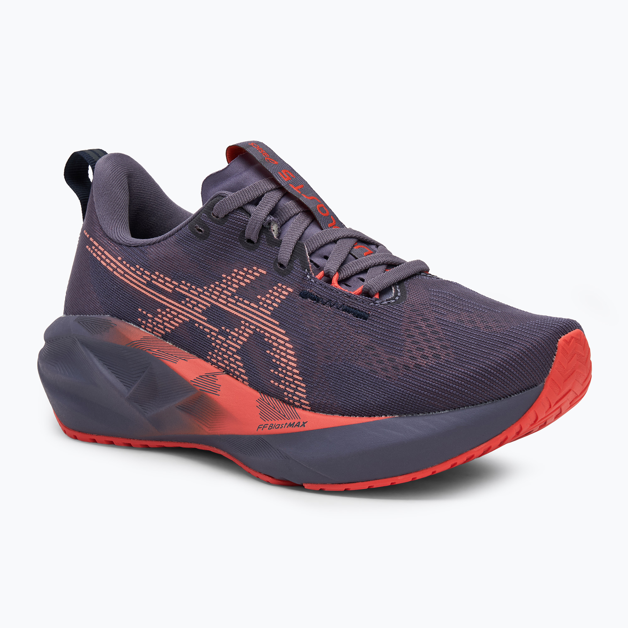 Buty do biegania damskie ASICS Novablast 5 greyish purple/coral reef 