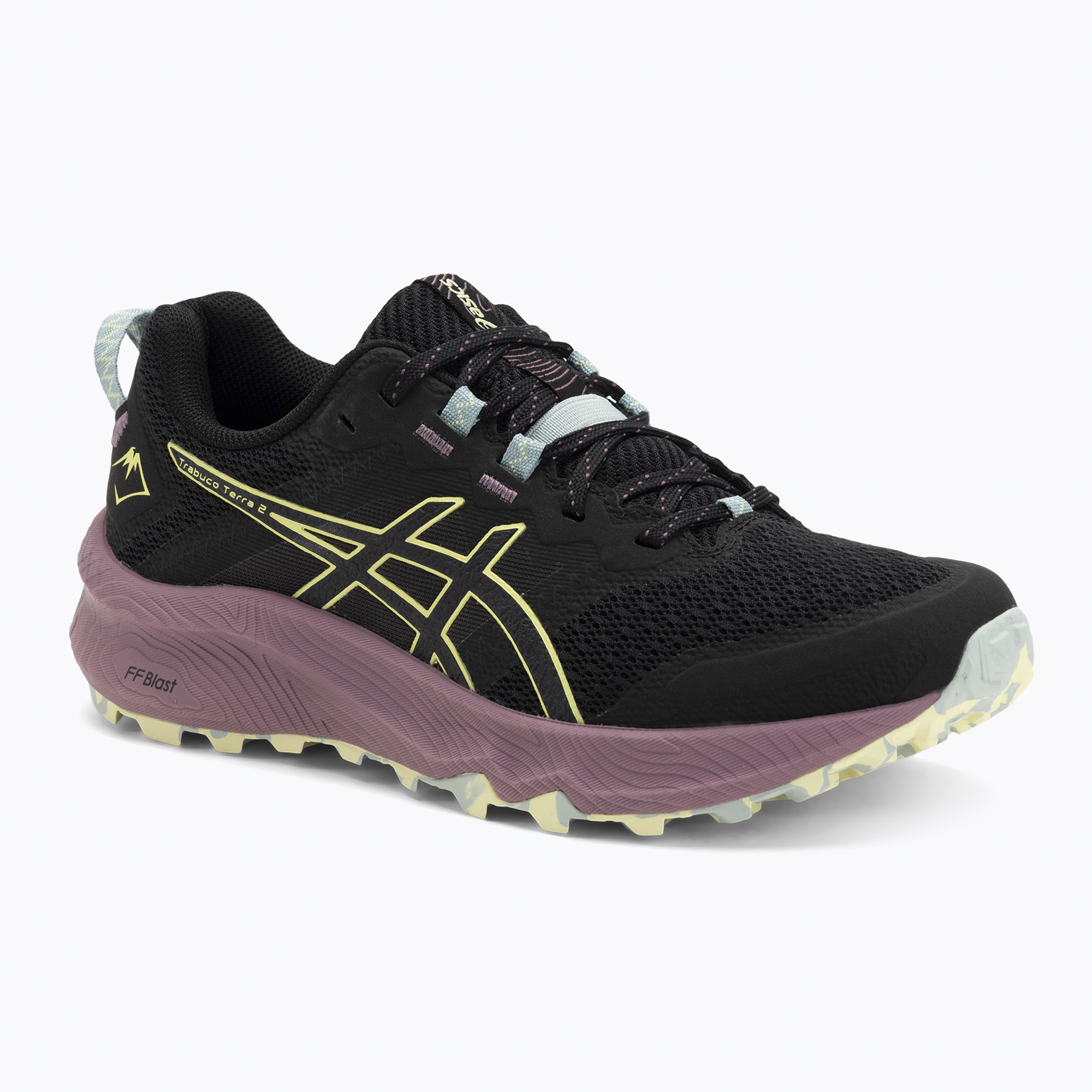 Buty do biegania damskie ASICS Trabuco Terra 2 black/huddle yellow 