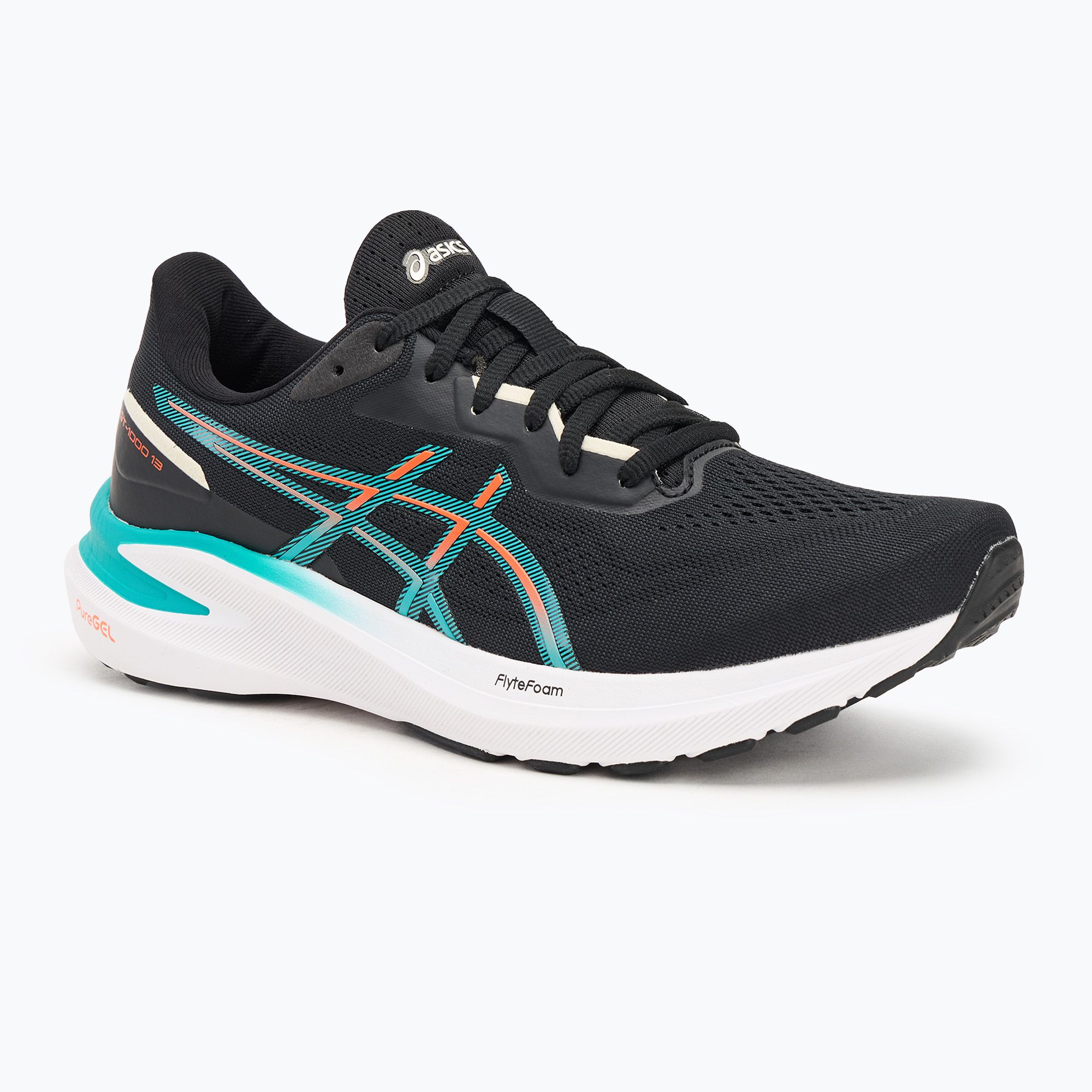 Buty do biegania męskie ASICS GT-1000 13 black/wave teal 