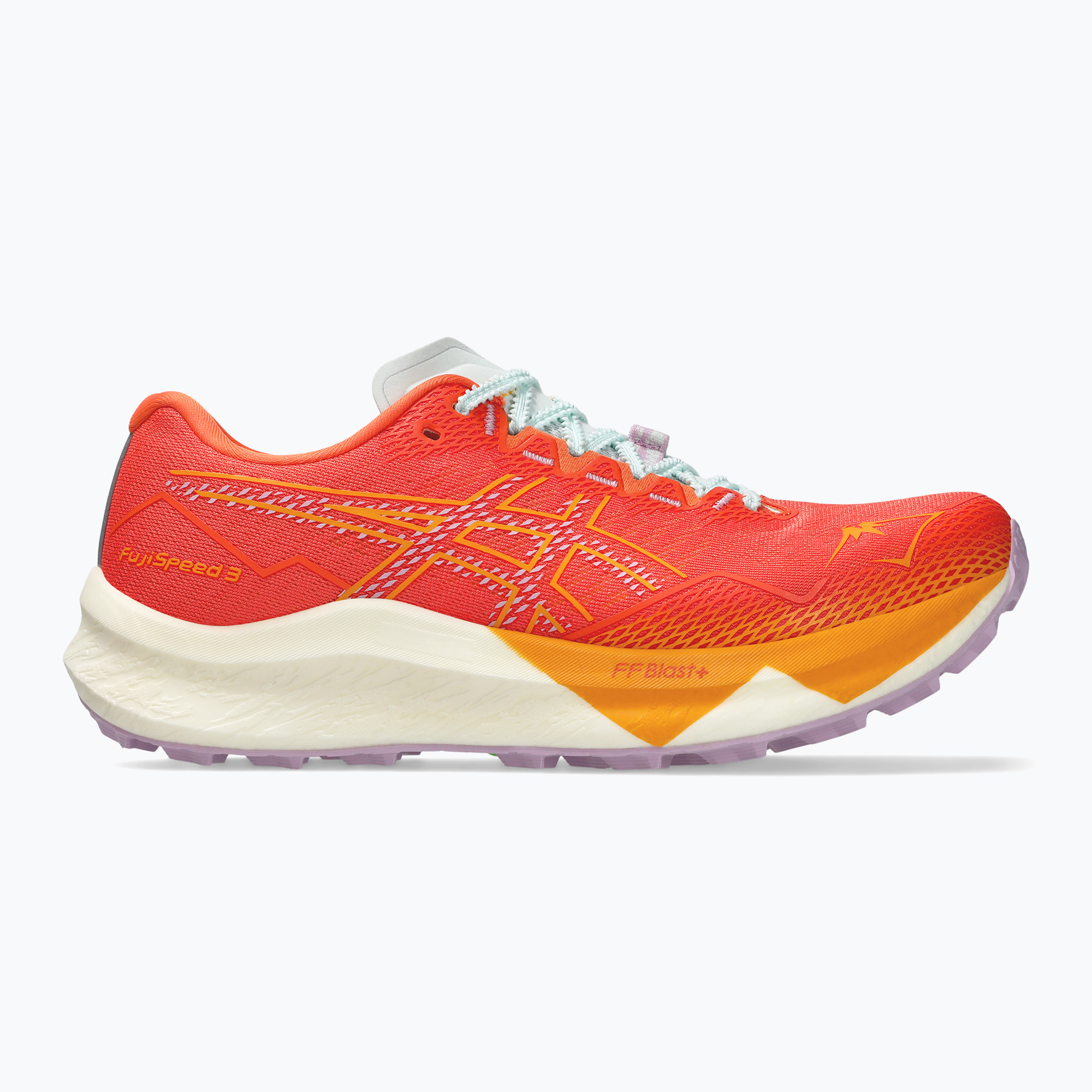Buty do biegania damskie ASICS Fujispeed 3 nova orange/light ube 
