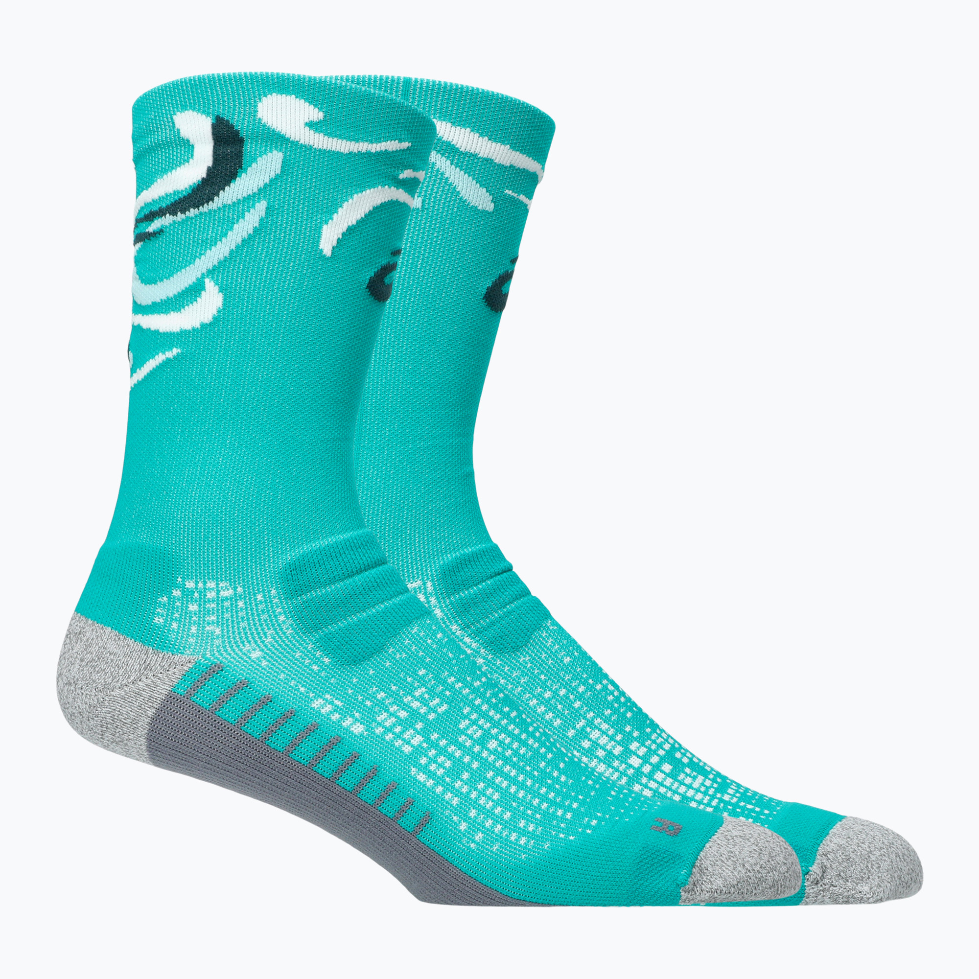 Ponožky ASICS Performance Run Crew wave teal (Performance Run Crew 3013B117-400)
