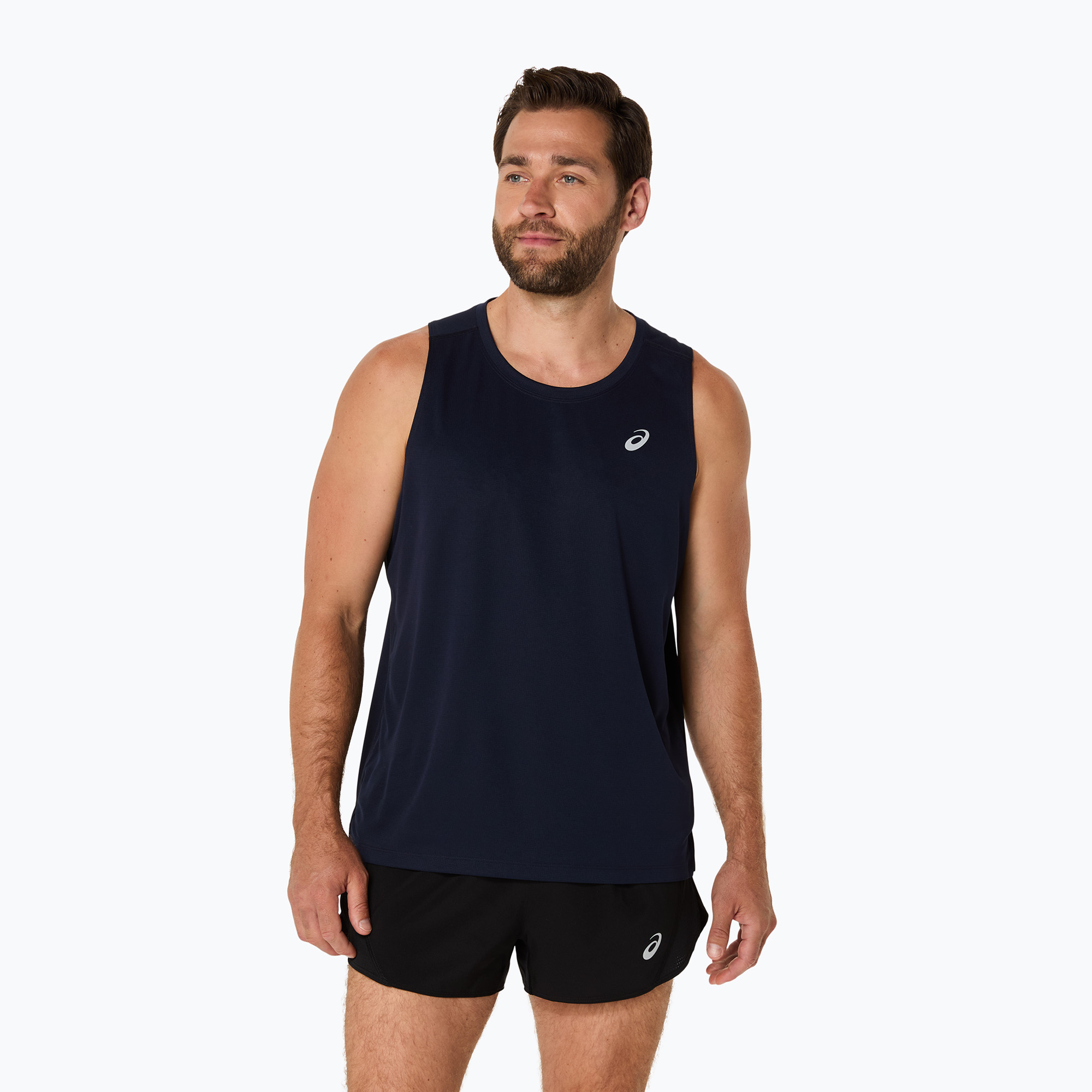 Koszulka do bieganie męska ASICS Core Singlet midnight 