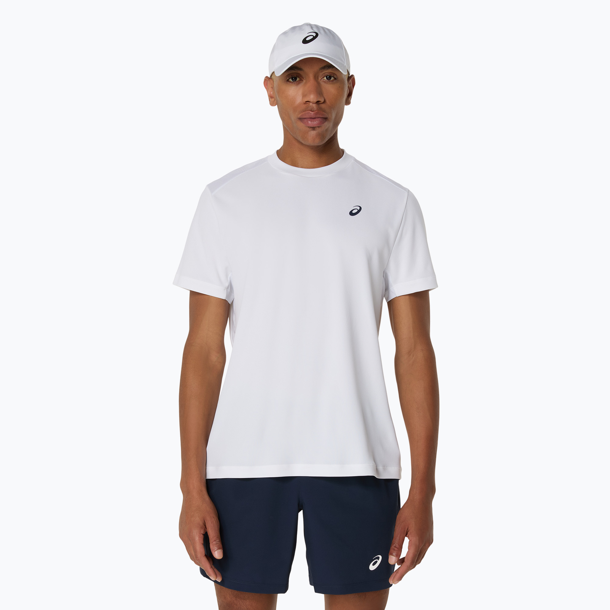 Koszulka tenisowa męska ASICS Court Top brilliant white 