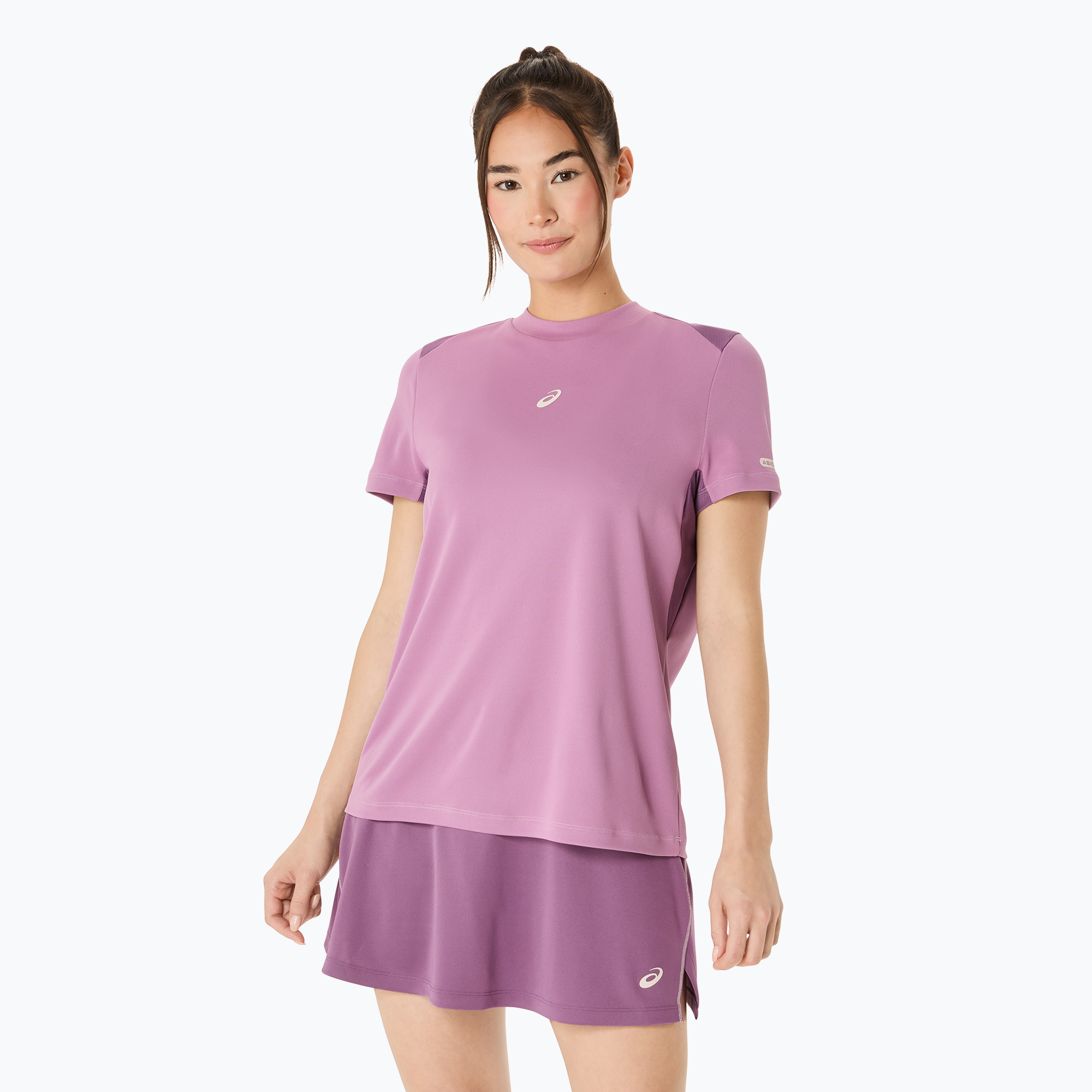 Koszulka tenisowa damska ASICS Padel Court Top ube 