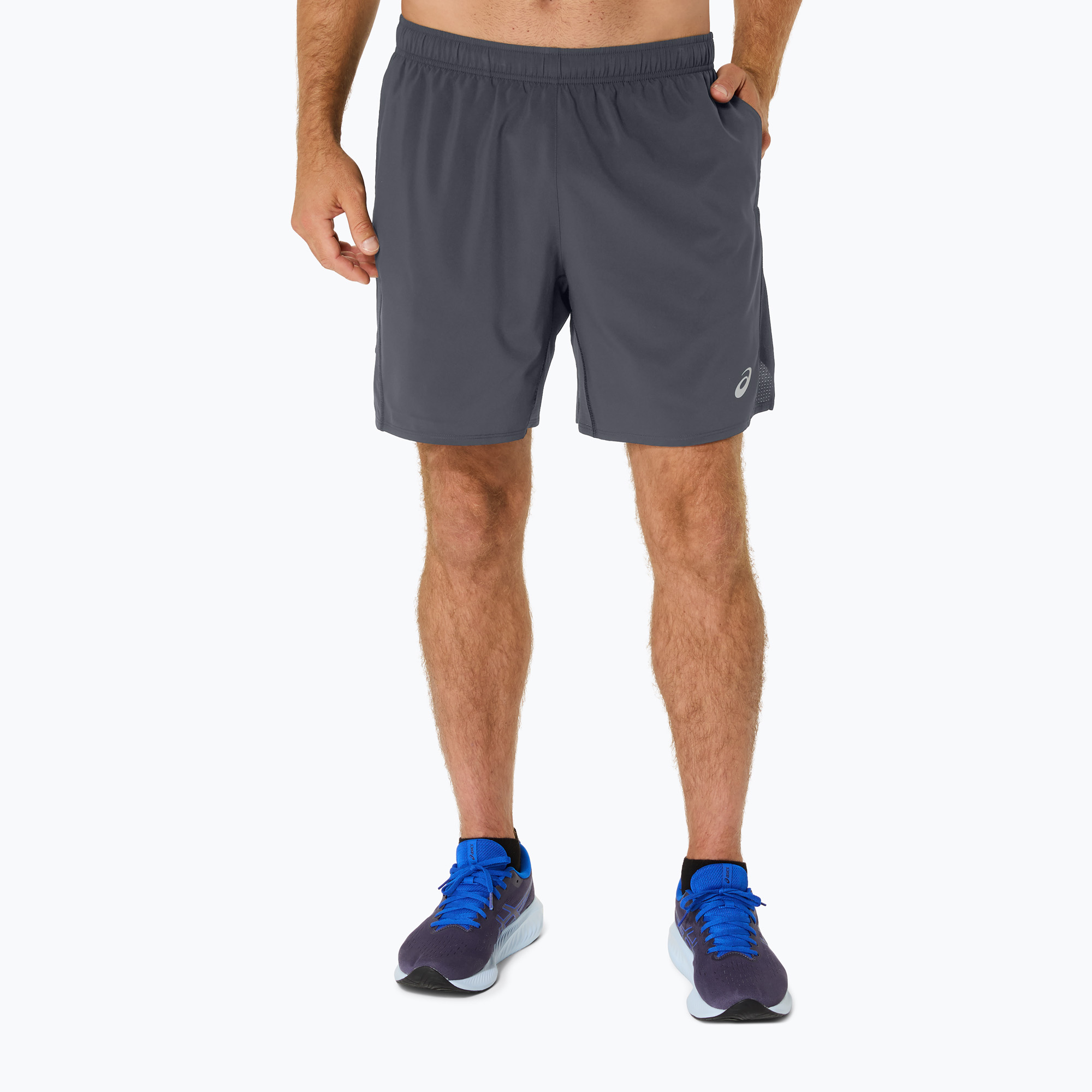 Spodenki do biegania męskie ASICS Core 7IN carrier grey 