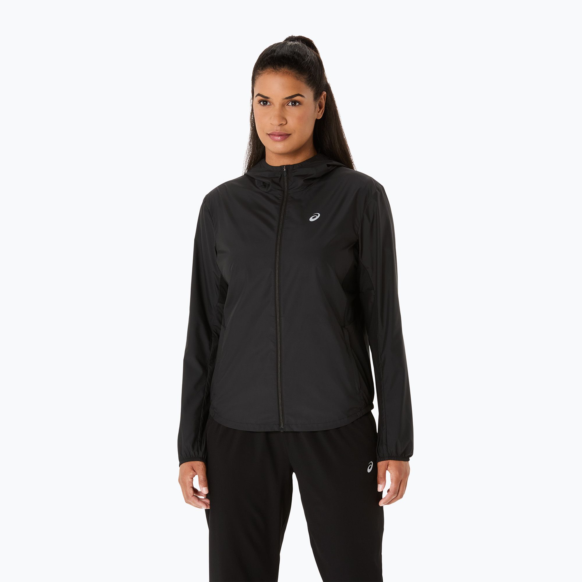 Kurtka do biegania damska ASICS Core performance black 