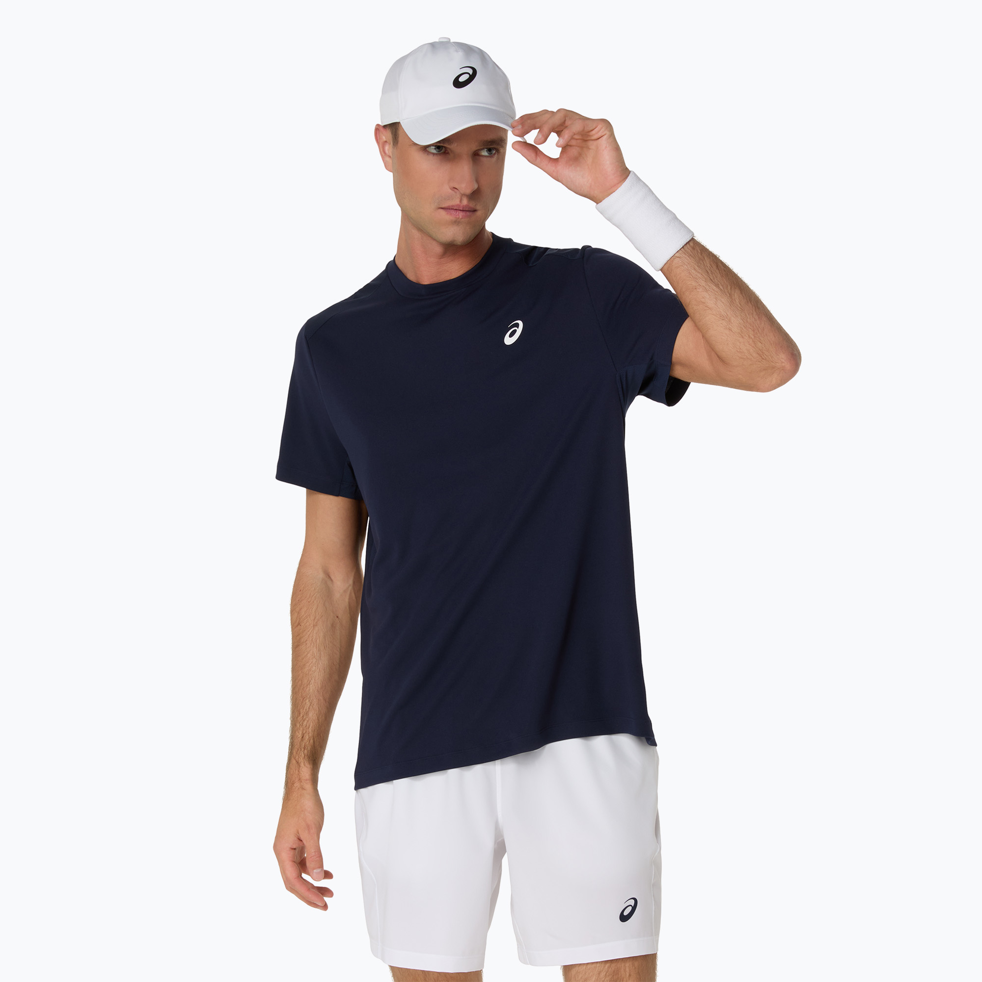 Koszulka tenisowa męska ASICS Court Top midnight 