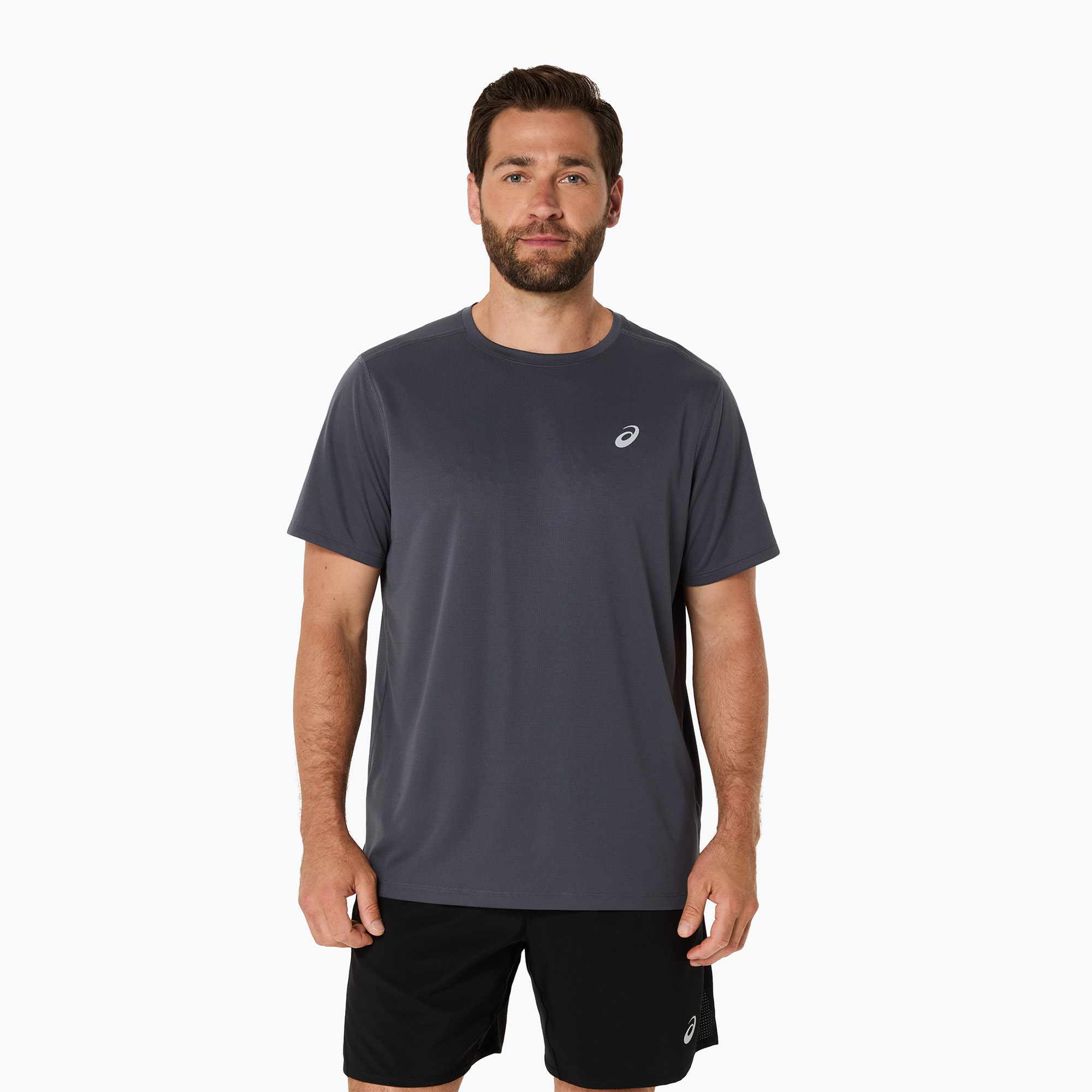 Pánske bežecké tričko ASICS Core carrier grey (Core 2011D221-020)