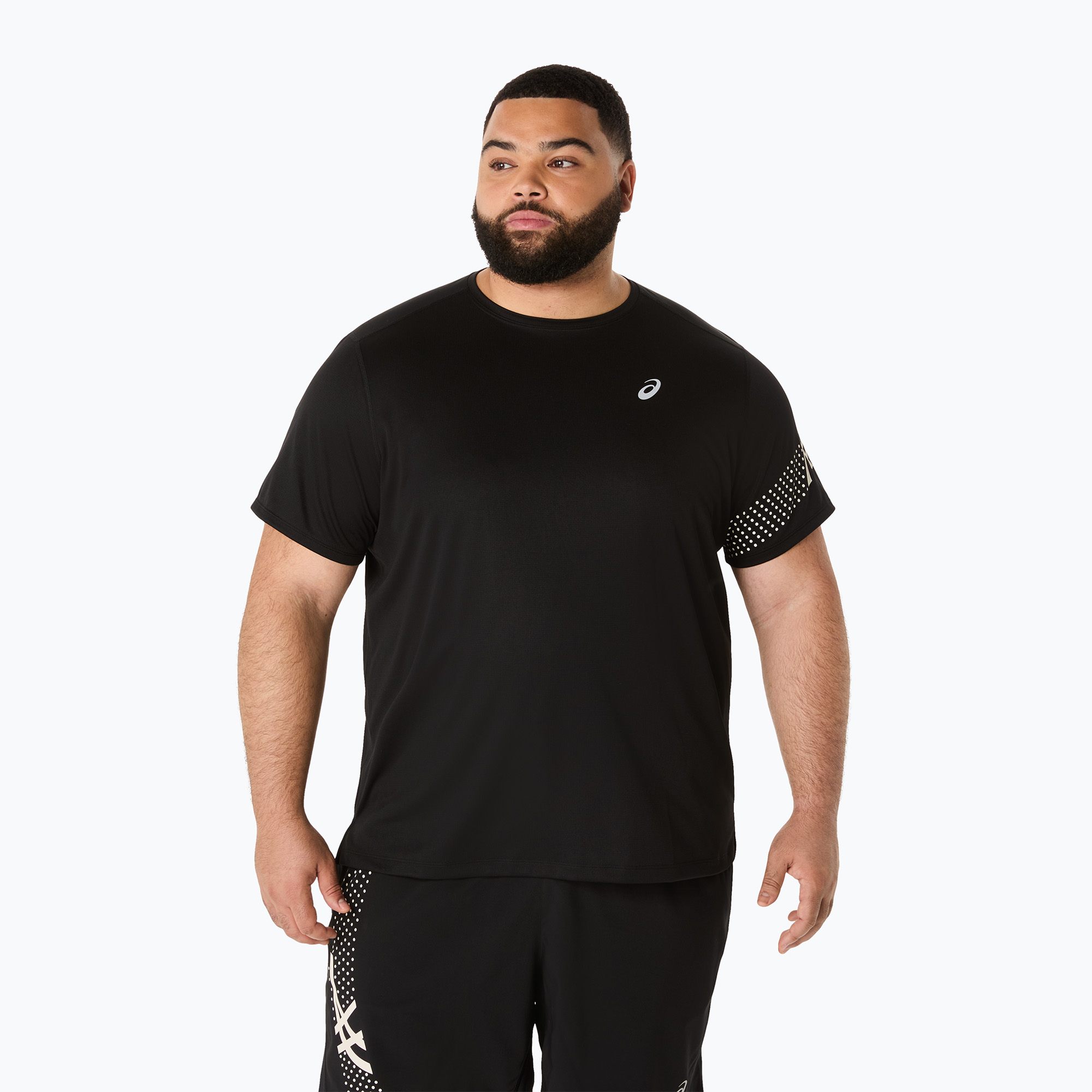 Koszulka do bieganie męska ASICS Icon SS Top performance black 