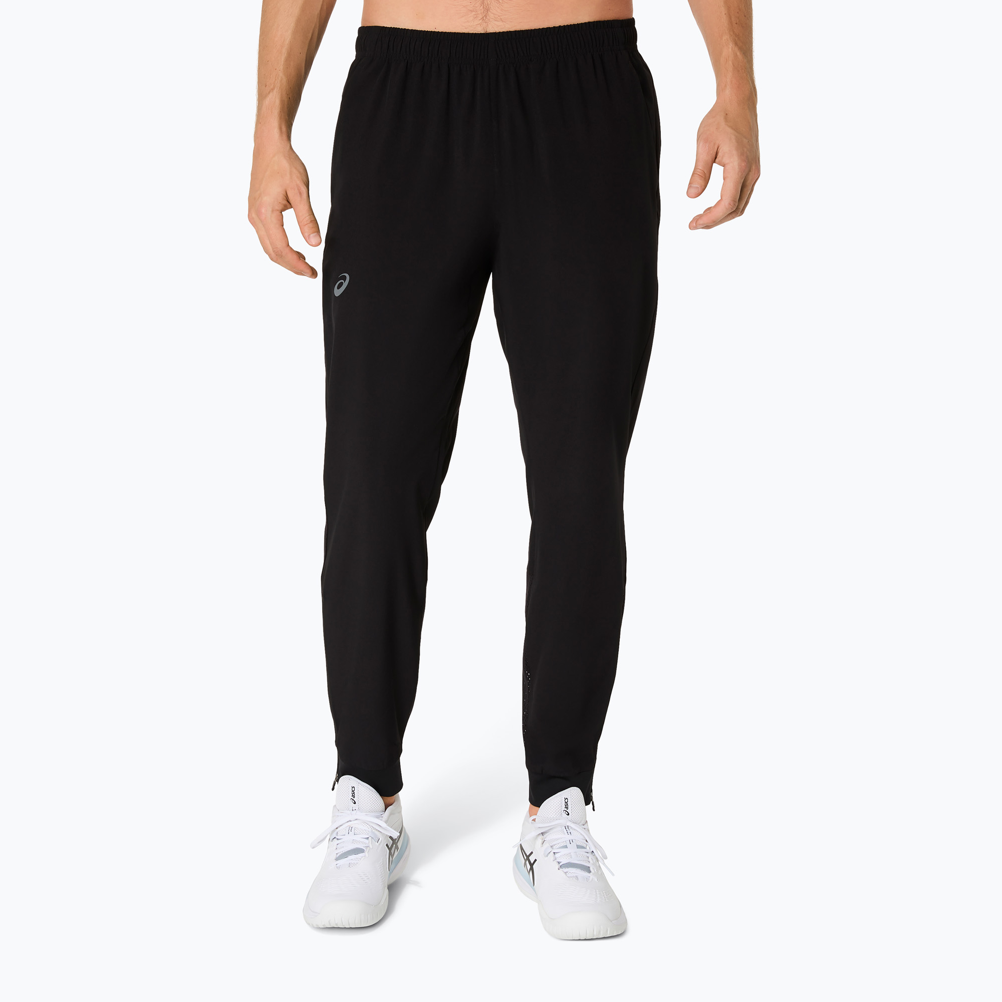 Spodnie tenisowe męskie ASICS Match Pant performance black 