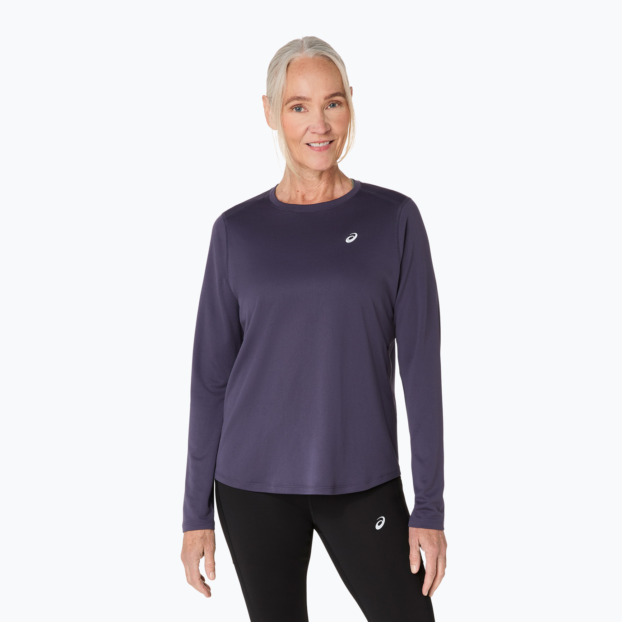 Longsleeve do biegania damski ASICS Core LS Top indigo fog 