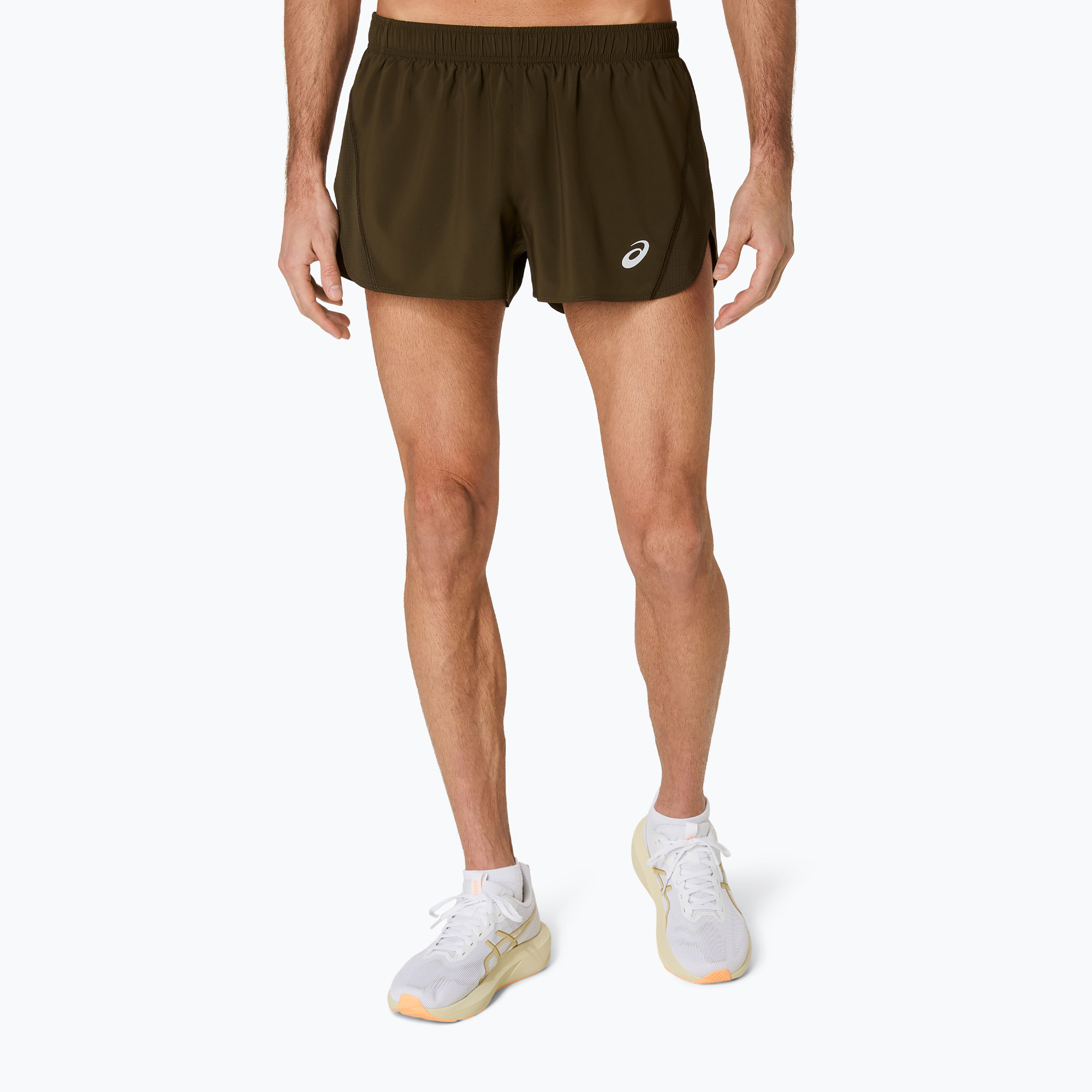 Spodenki do biegania męskie ASICS Core Split Short brown stone 