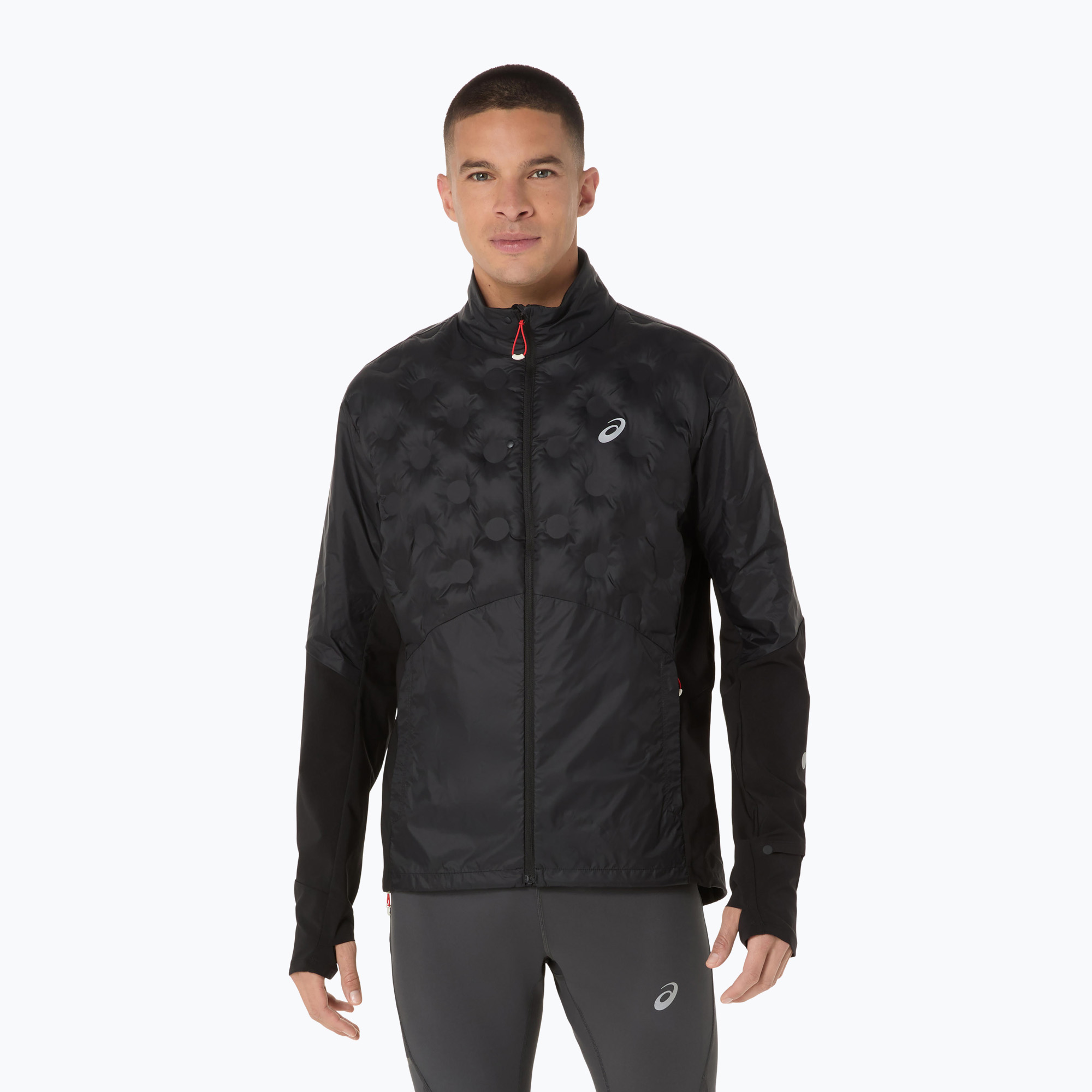 Kurtka do biegania męska ASICS Road Winter performance black 