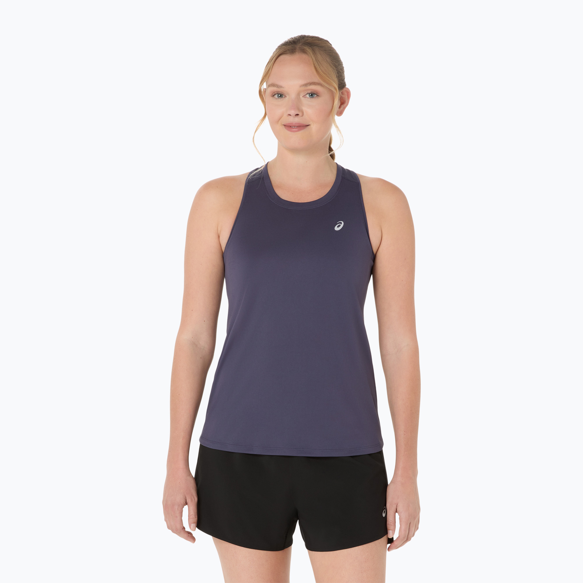 Koszulka do biegania damska Asics Core Tank indigo fog 