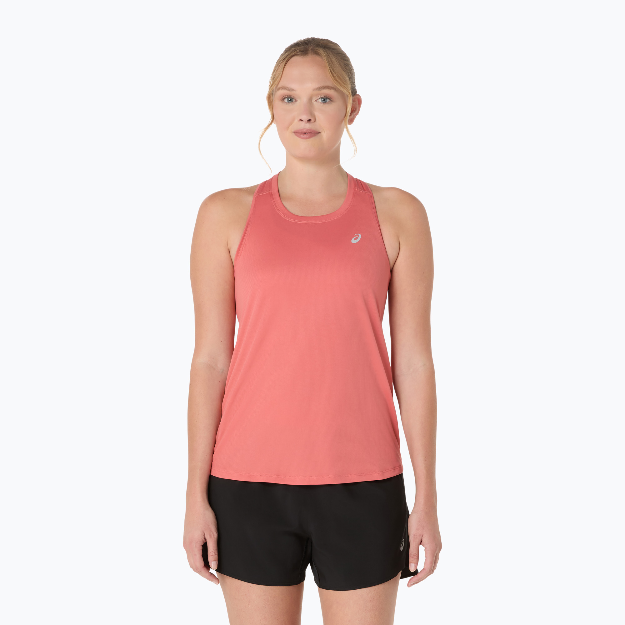 Koszulka do biegania damska Asics Core Tank dark pink clay 