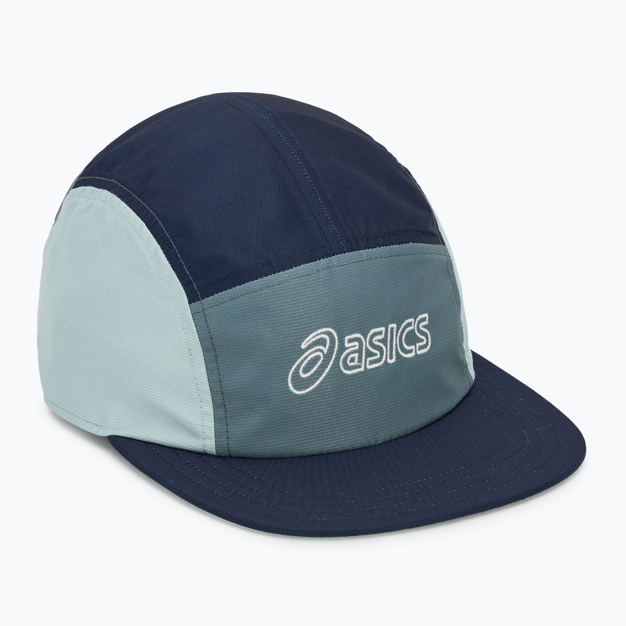 Czapka z daszkiem ASICS 5 Panel midnight/lichen rock/monument blue 