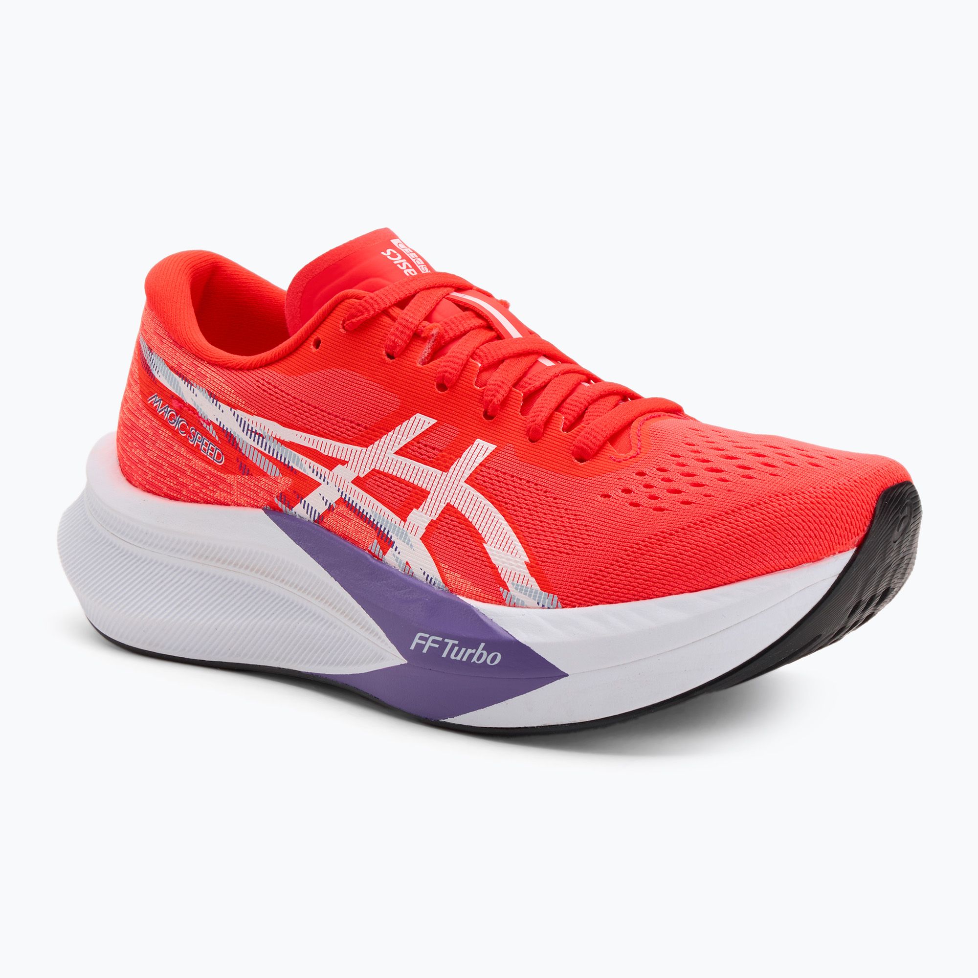 Buty do biegania damskie ASICS Magic Speed 4 flash red/white 