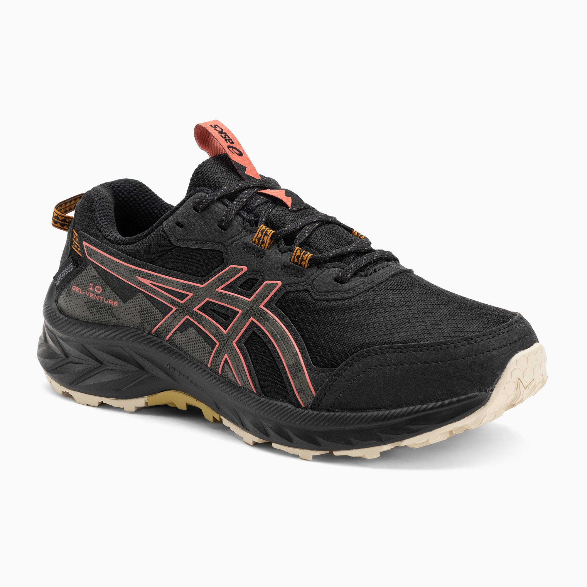 Buty do biegania damskie ASICS Gel-Venture 10 Waterproof black/brown stone 