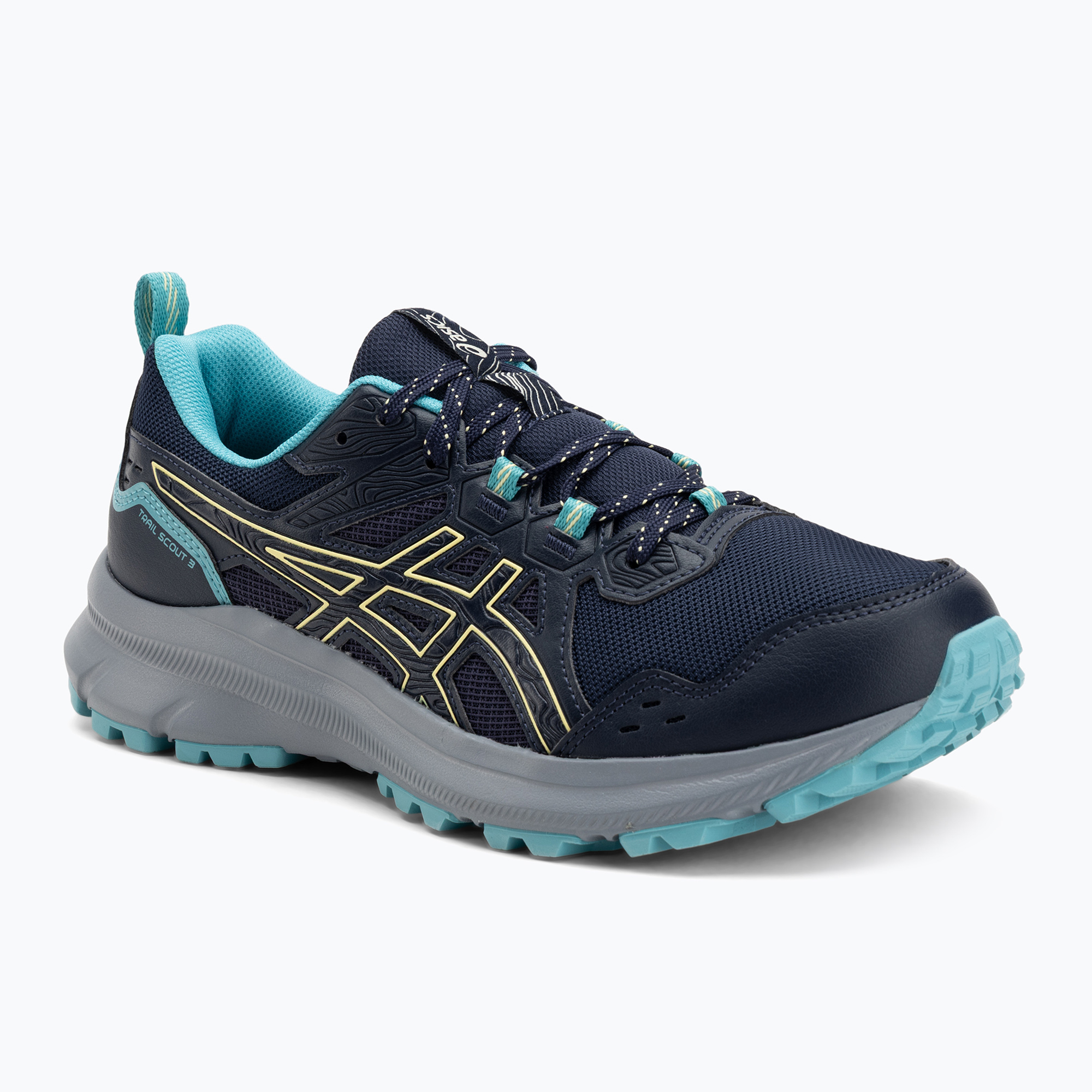 Buty do biegania męskie ASICS Trail Scout 3 midnight/wheat yellow 