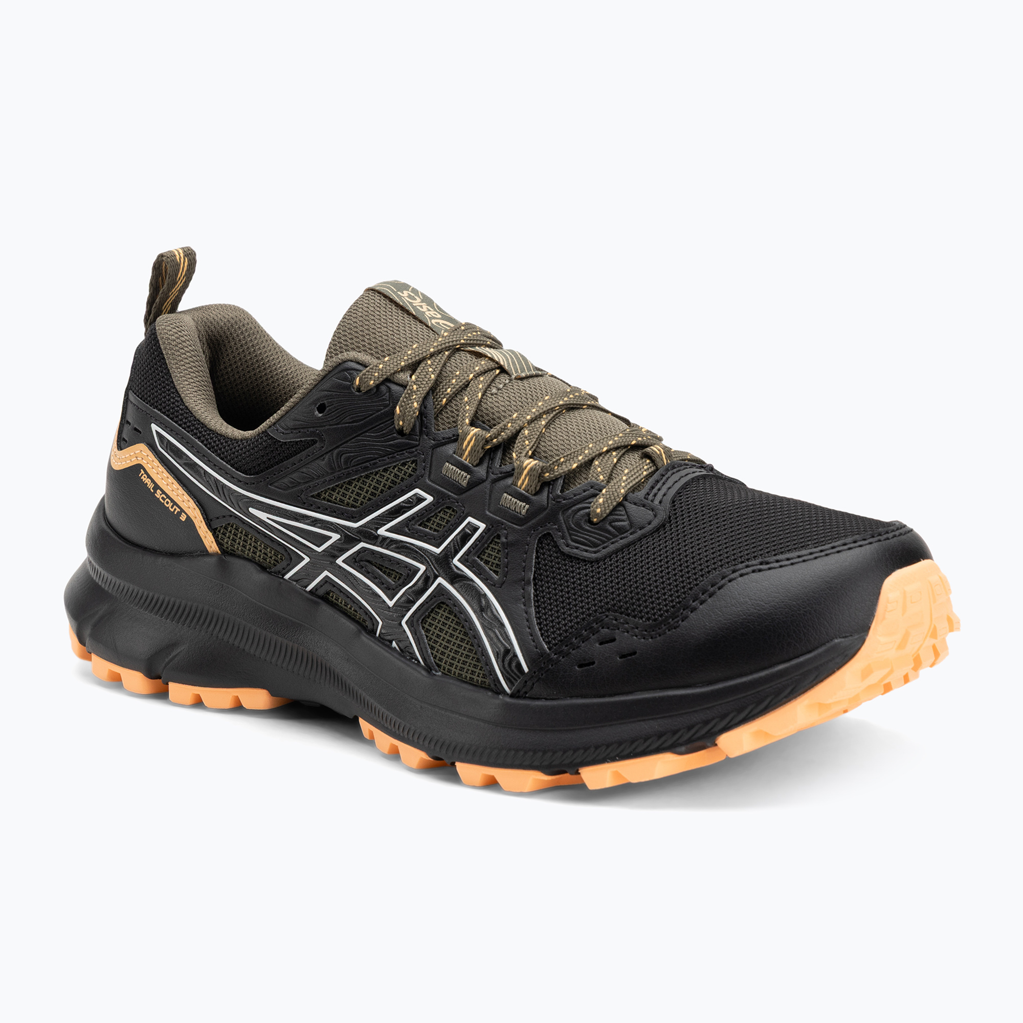 Buty do biegania męskie ASICS Trail Scout 3 black/white 