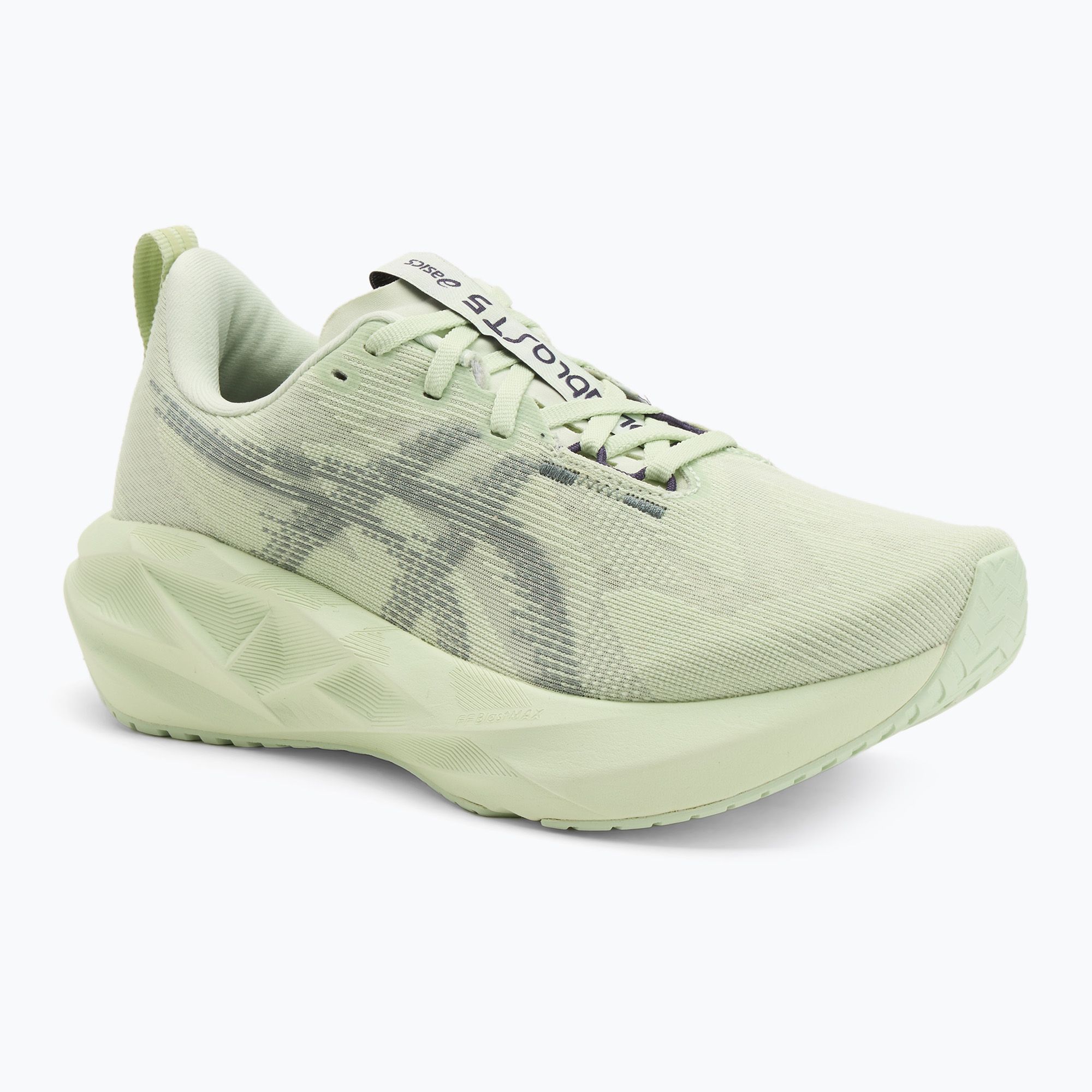 Buty do biegania damskie ASICS Novablast 5 whisper green/monument blue 