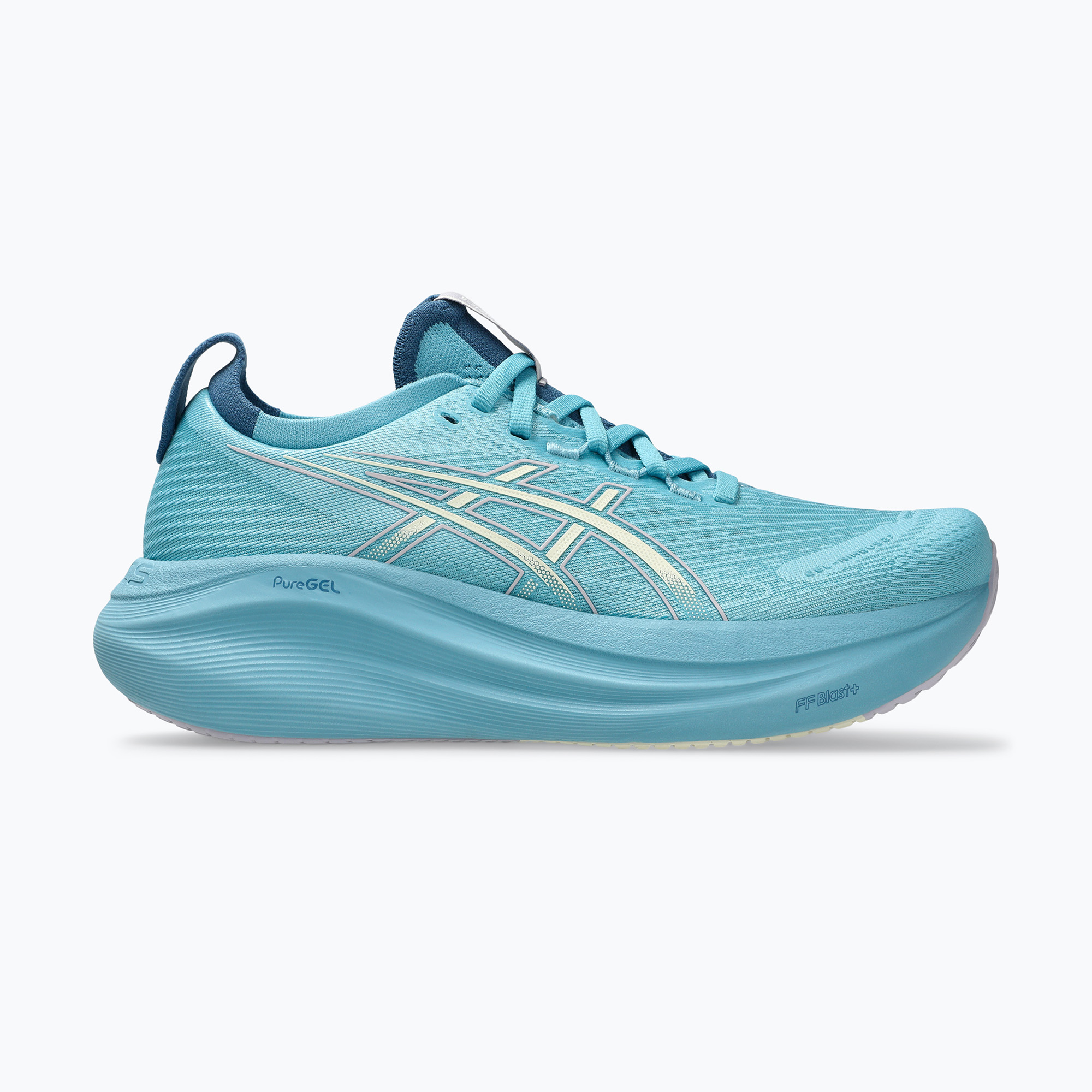 Buty do biegania damskie ASICS Gel-Nimbus 27 stillwater/cream 