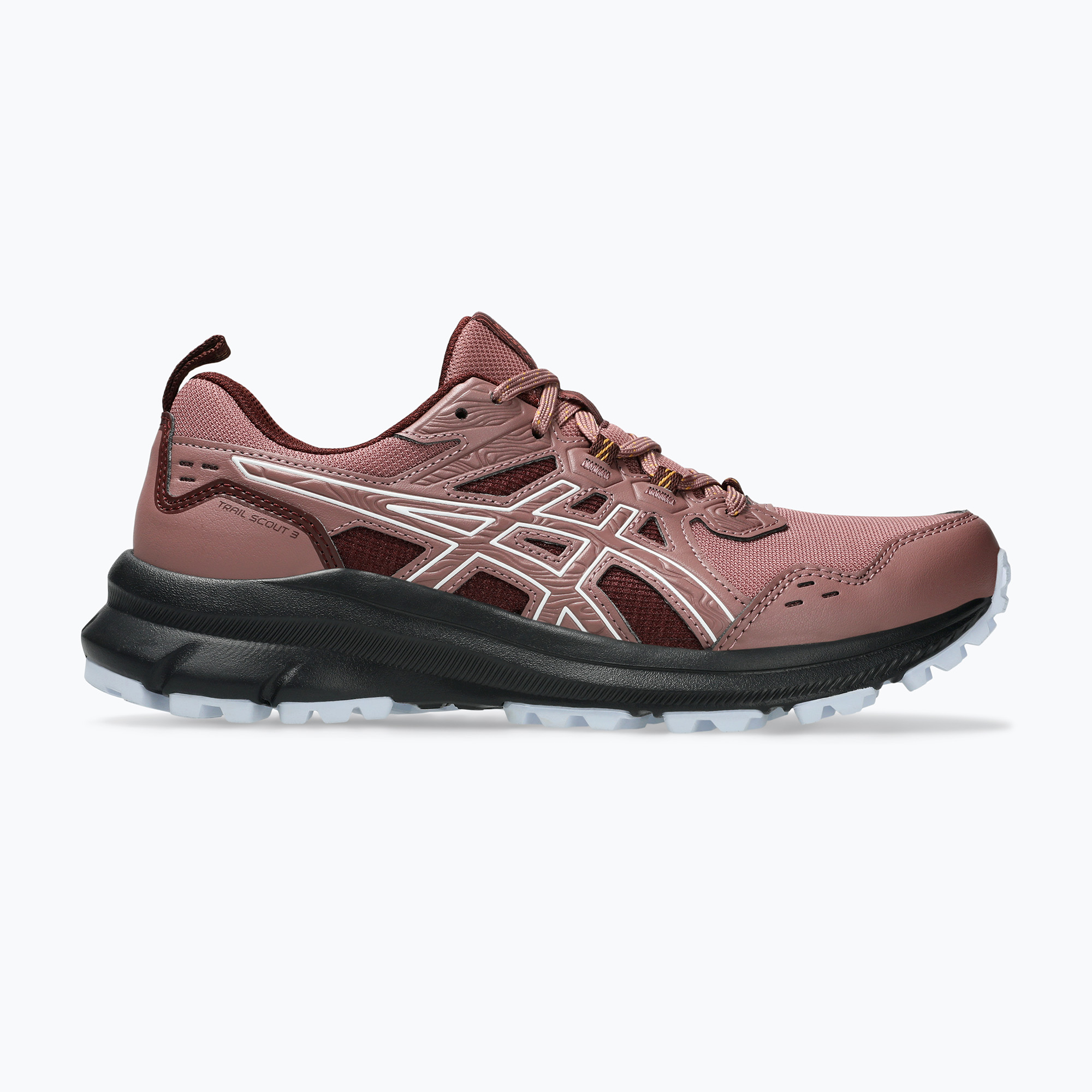Buty do biegania damskie ASICS Trail Scout 3 rubble red/white 