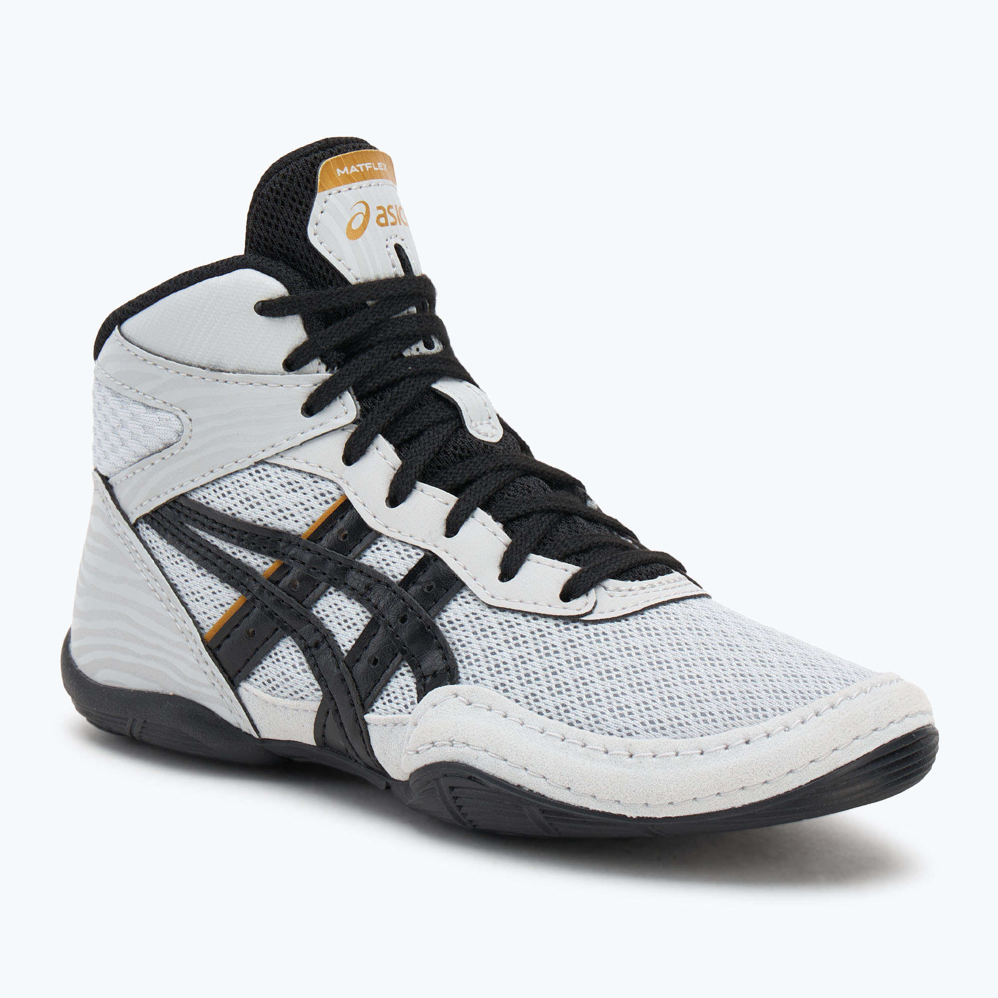 Buty zapaśnicze dziecięce ASICS Matflex 7 GS concrete/black 