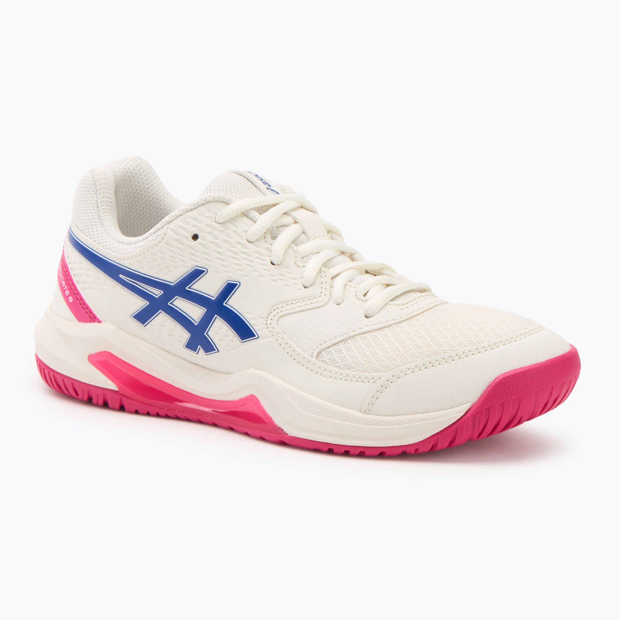 Buty do tenisa damskie Asics Gel-Dedicate 8 W cream/dark cobalt 