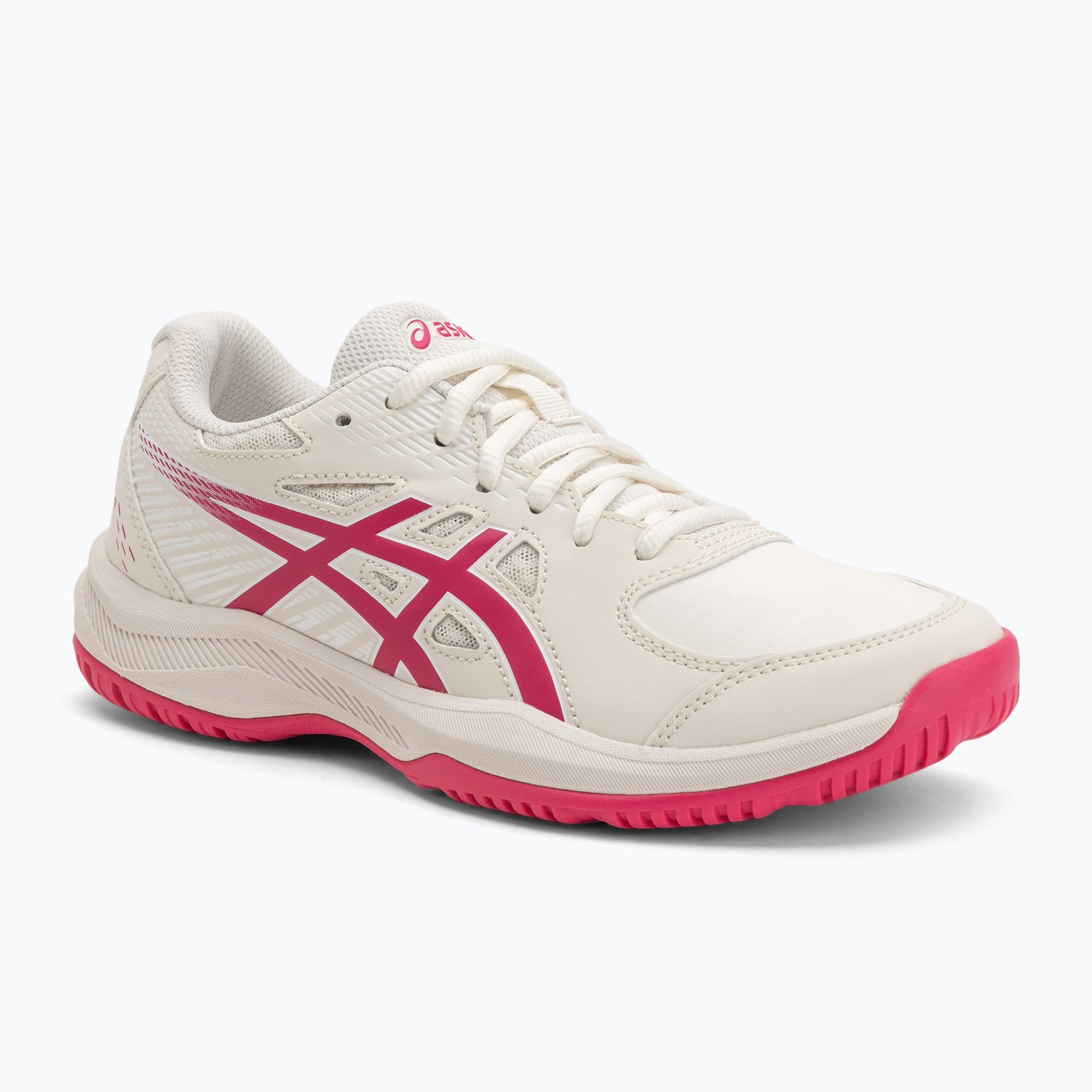 Dámske tenisové topánky Asics Court Slide 4 W cream/bright rose (Court Slide 4 W 1041A483)
