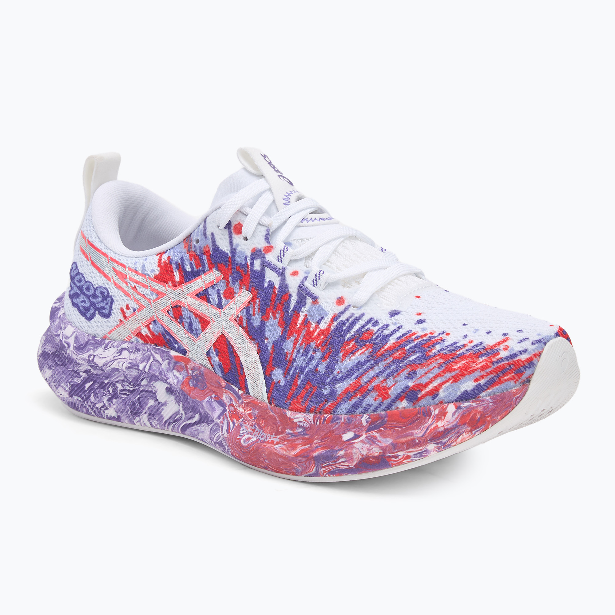 Buty do biegania męskie ASICS Noosa Tri 16 white/edo purple 