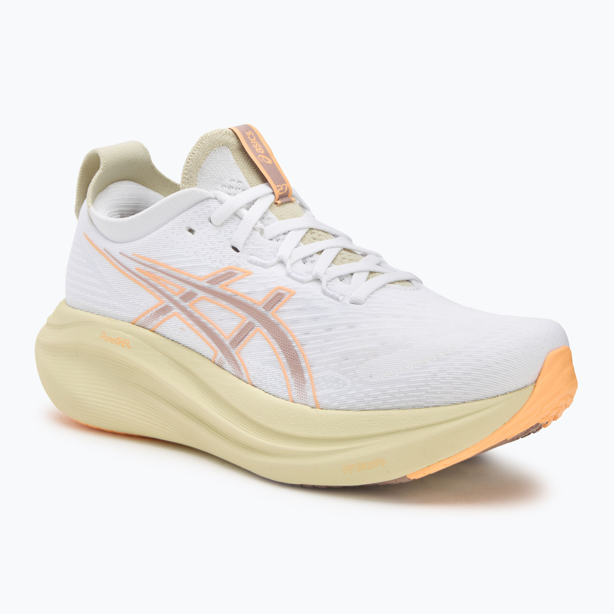 Buty do biegania męskie ASICS Gel-Nimbus 27 white/fawn 