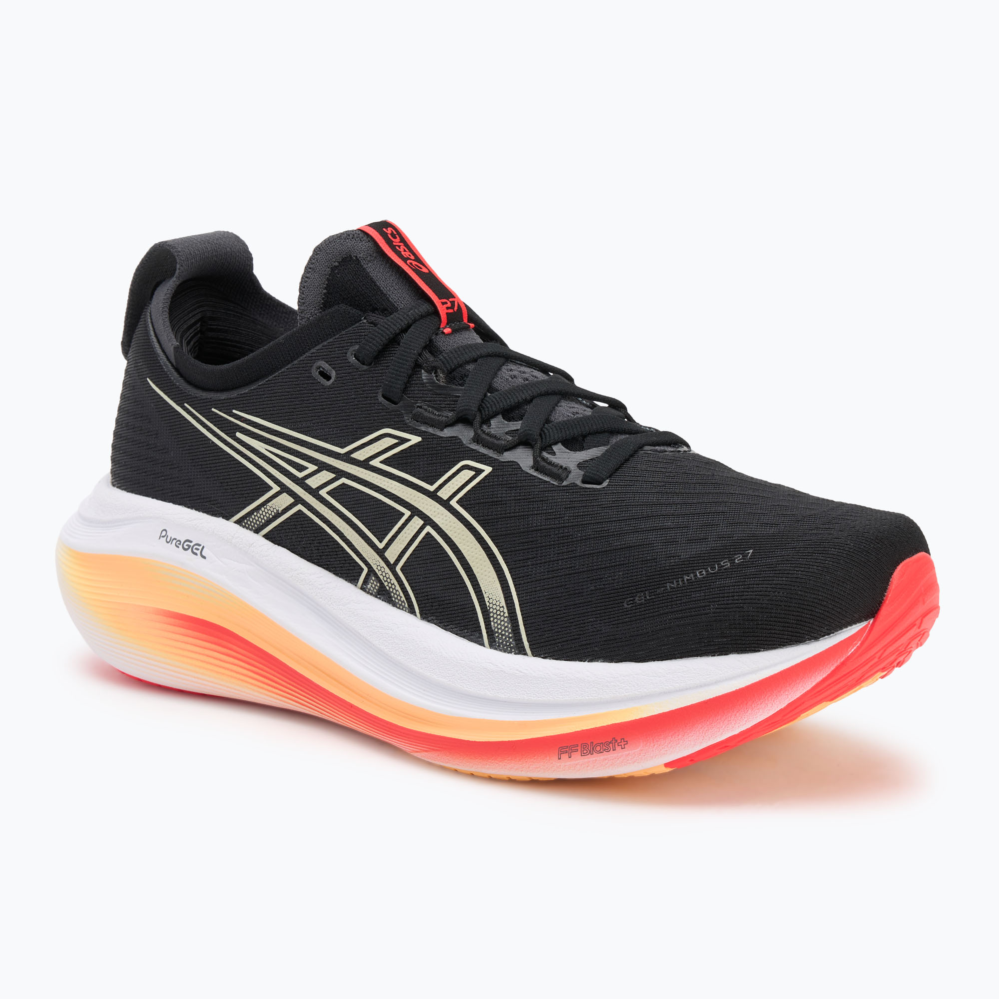 Buty do biegania męskie ASICS Gel-Nimbus 27 black/khaki 
