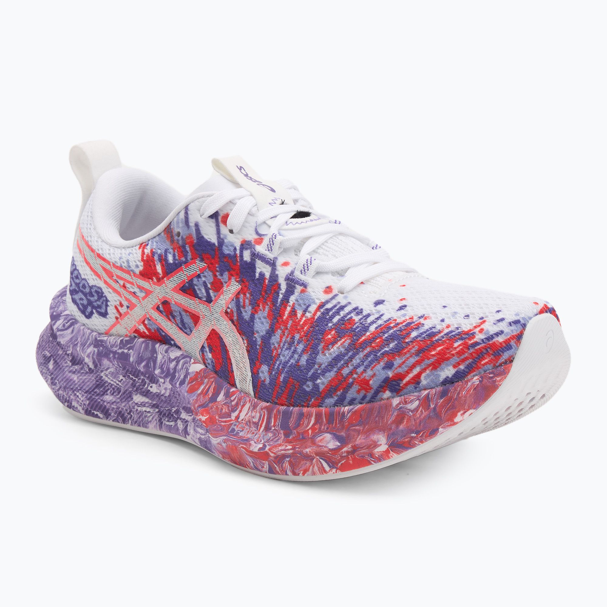 Buty do biegania damskie ASICS Noosa Tri 16 huddle white/edo purple 