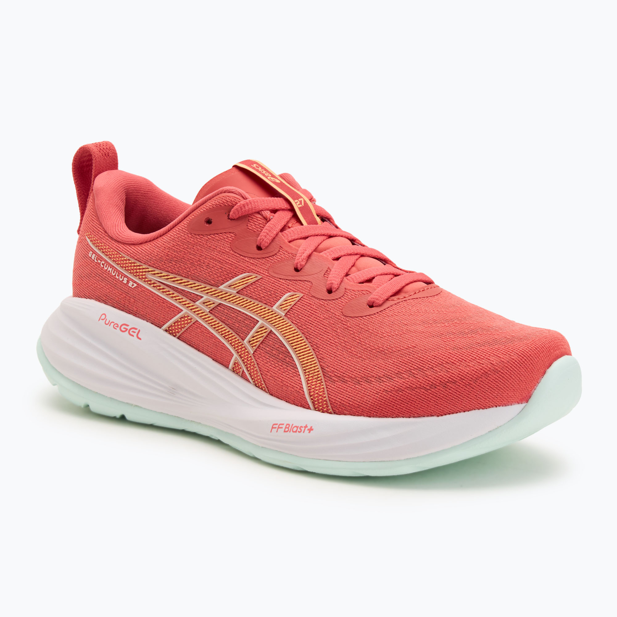 Buty do biegania damskie ASICS Gel-Cumulus 27 dark pink clay/cream 