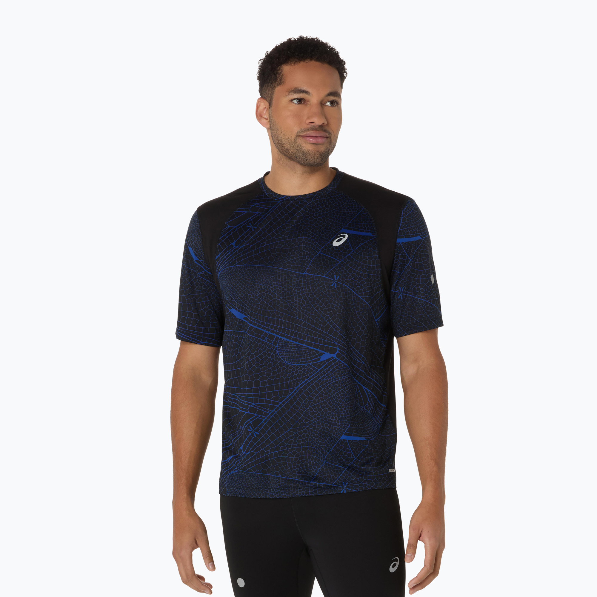 Koszulka do biegania męska ASICS Road Lite-Show SS performance black 