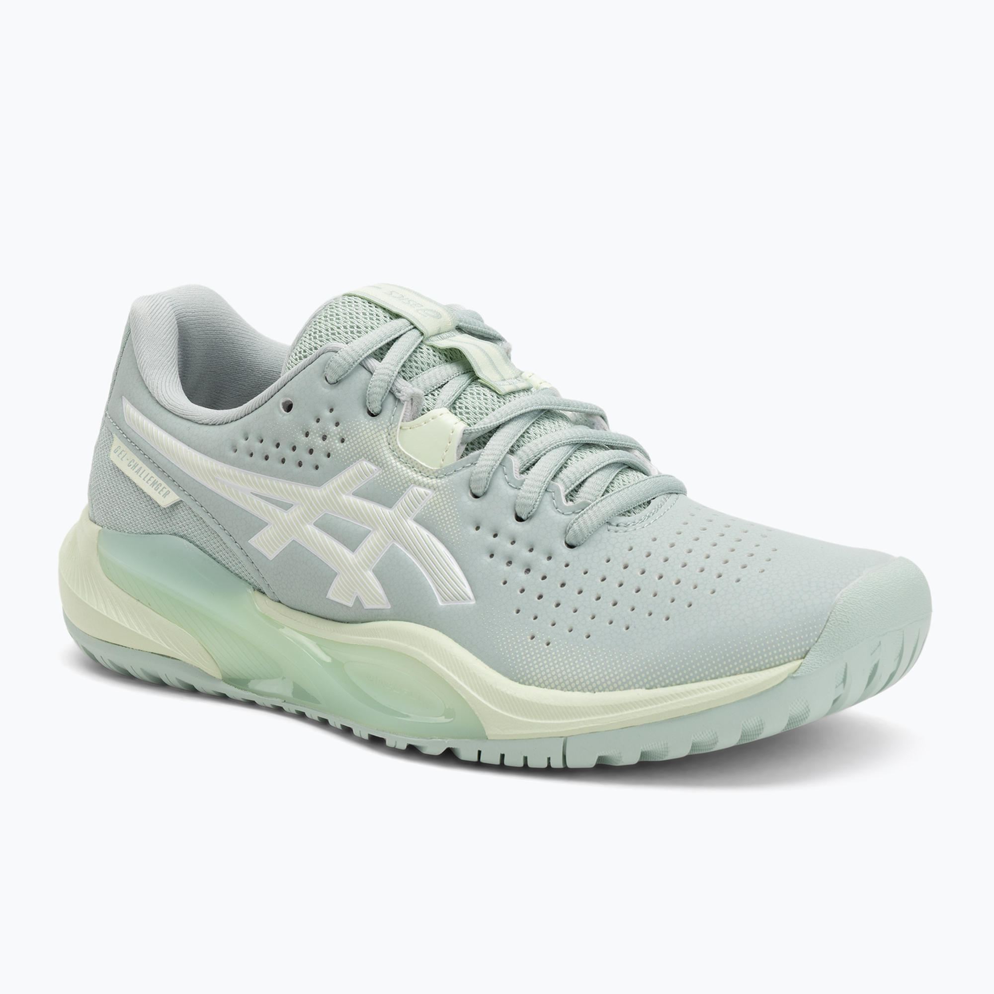 Buty do tenisa damskie Asics Gel-Challenger 15 W lichen rock/whisper green 