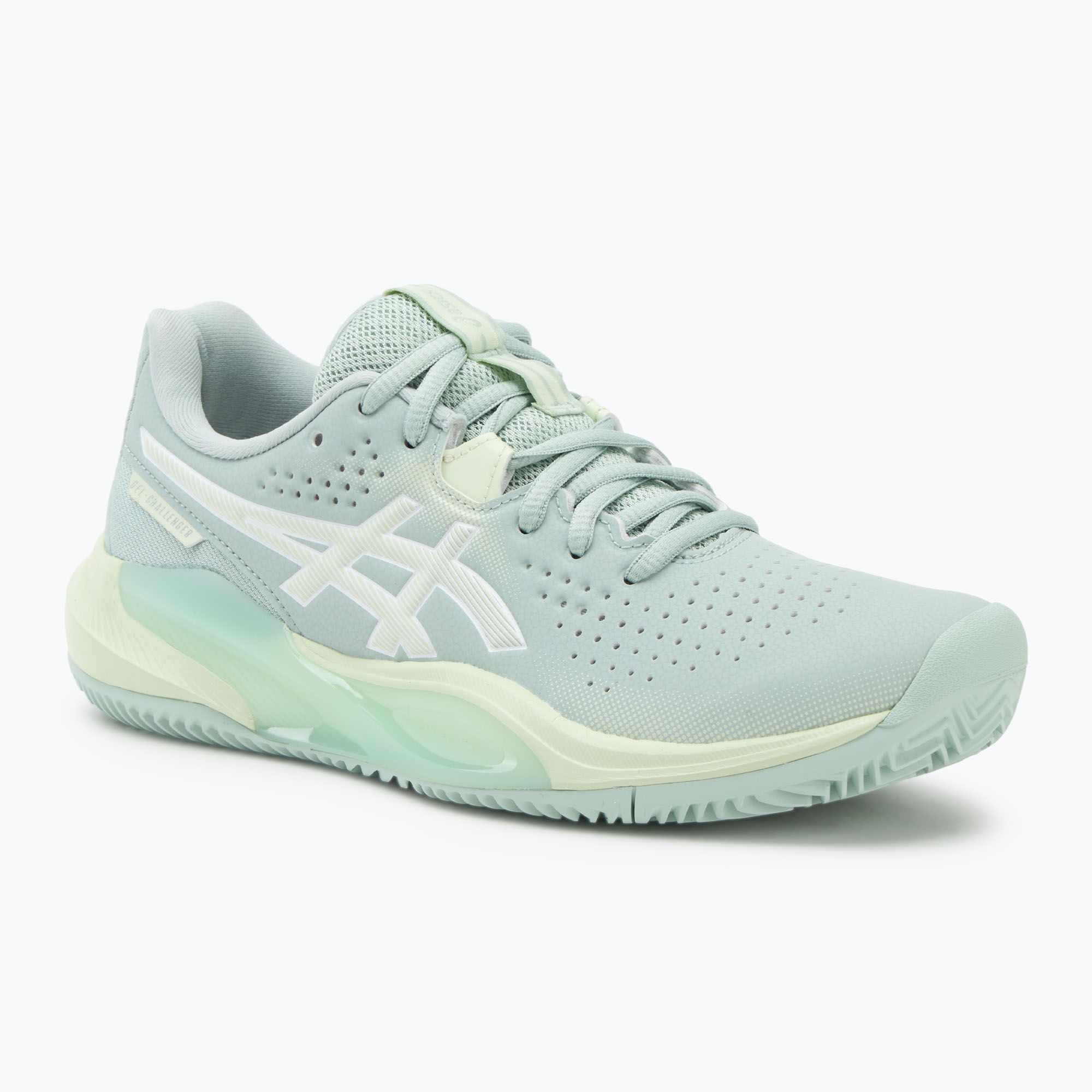 Buty do tenisa damskie Asics Gel-Challenger 15 Clay W lichen rock/whisper green 