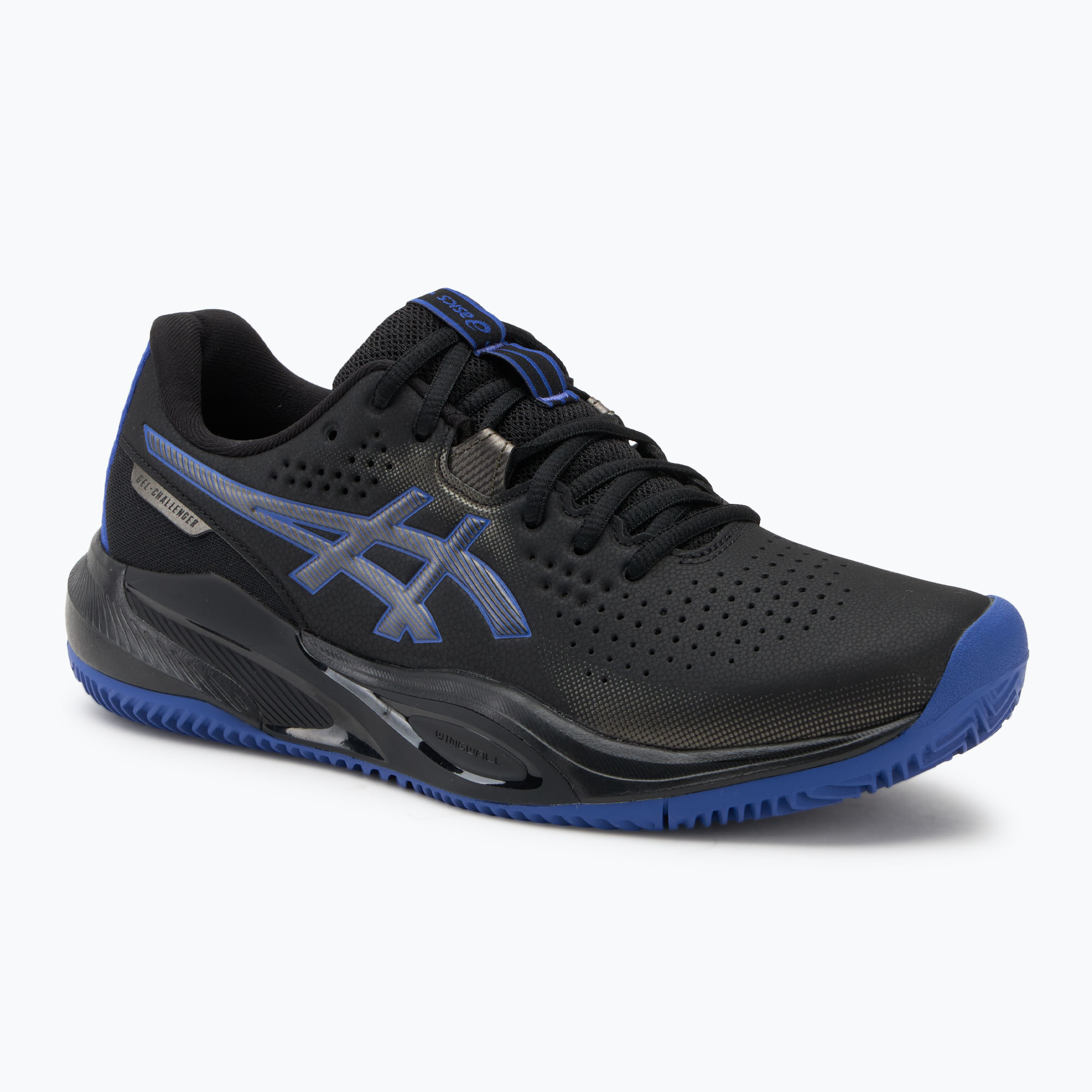 Buty do tenisa męskie Asics Gel-Challenger Clay 15 bllack/dark cobalt 