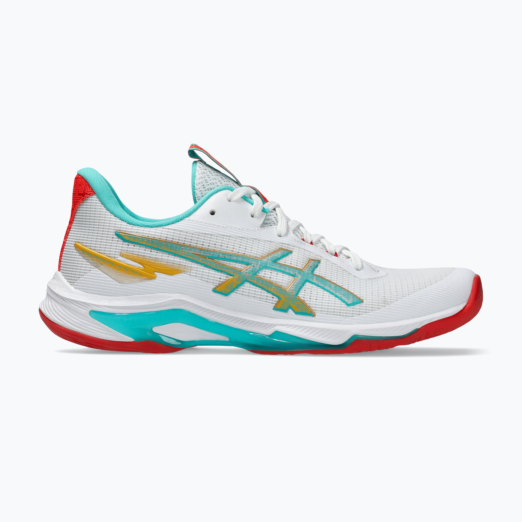 Buty do siatkówki damskie ASICS Netburner Ballistic FF 4 white/sea glass 
