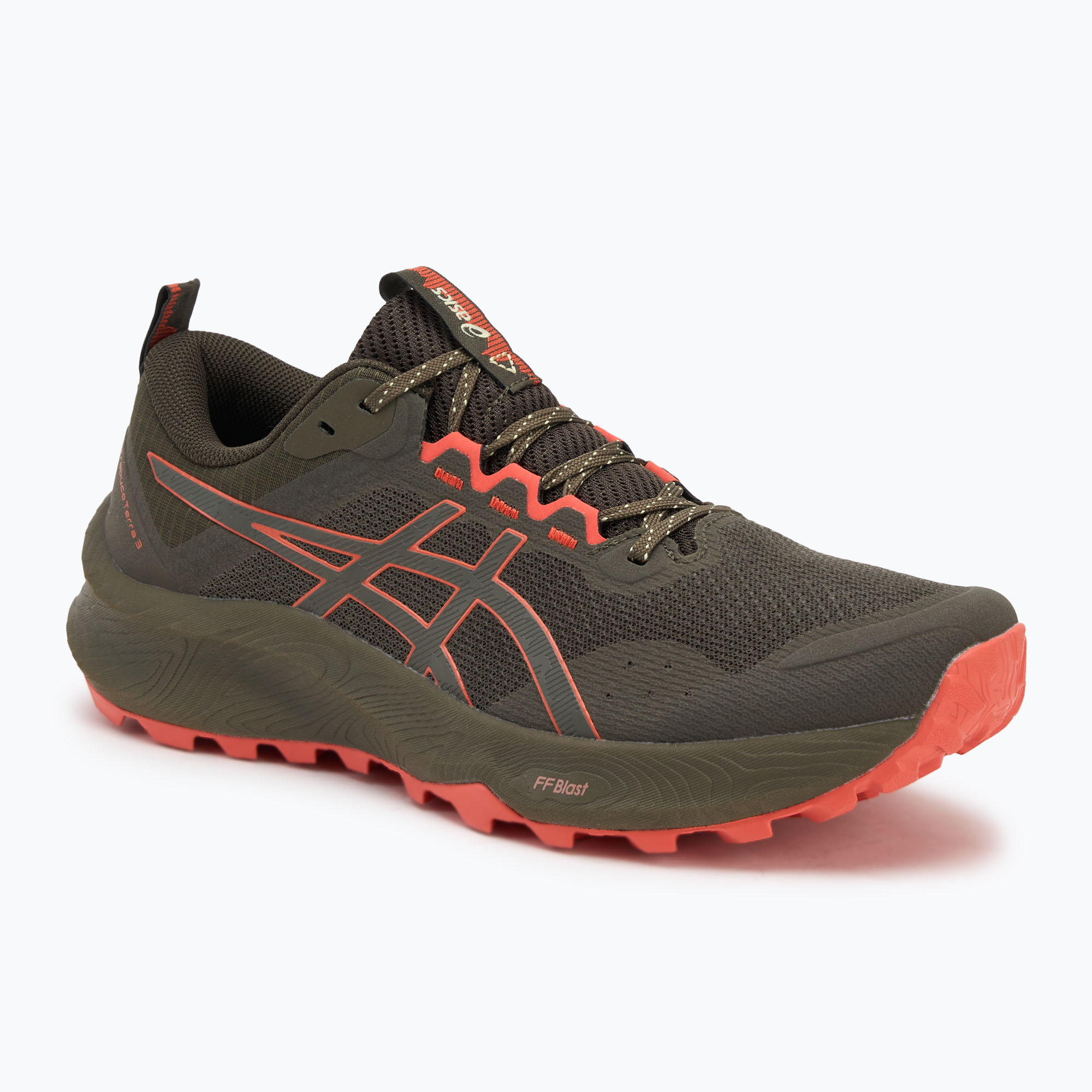 Buty do biegania męskie ASICS Trabuco Terra 3 brown stone/spicy red 