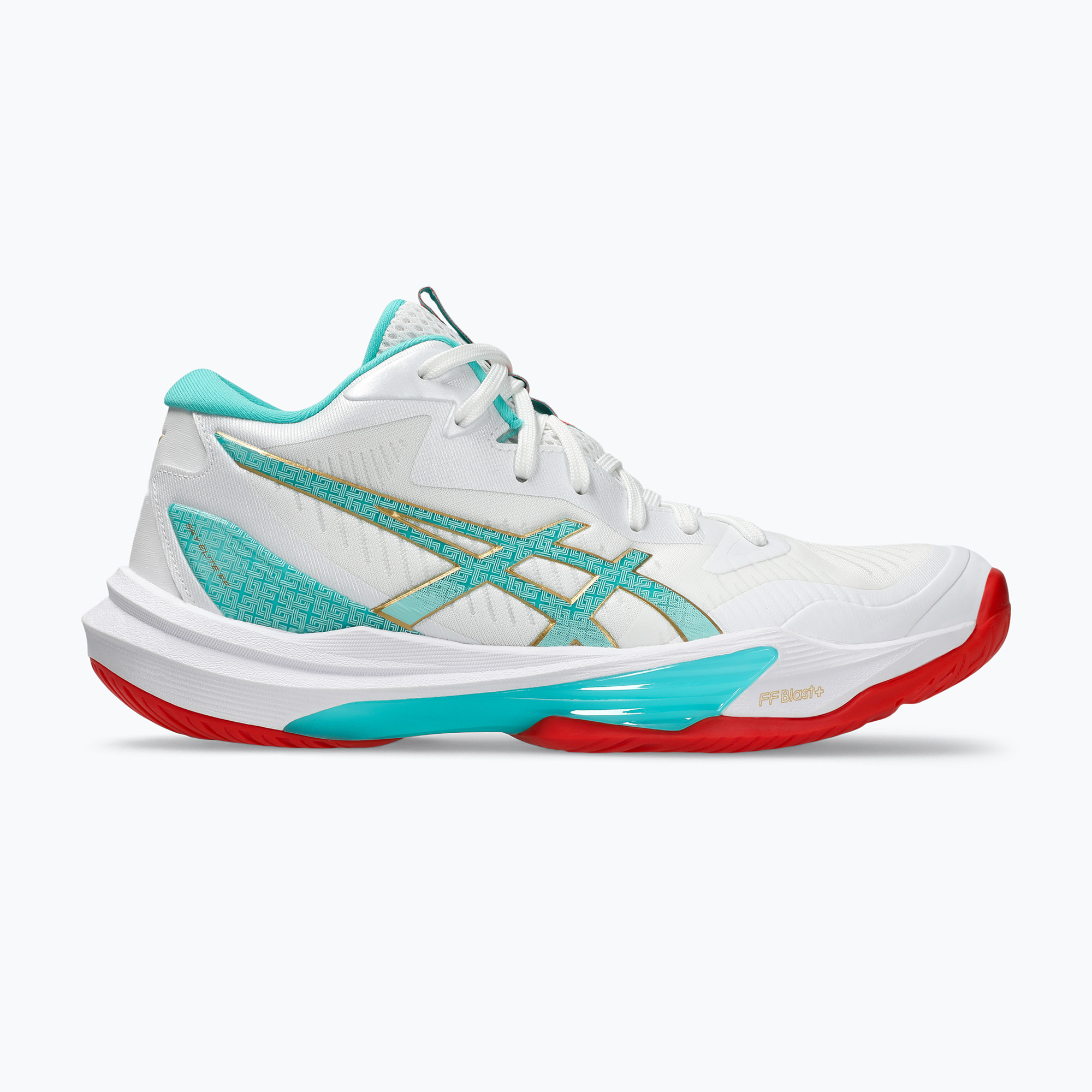 Buty do siatkówki damskie Asics Sky Elite FF MT 3 white/sea glass 