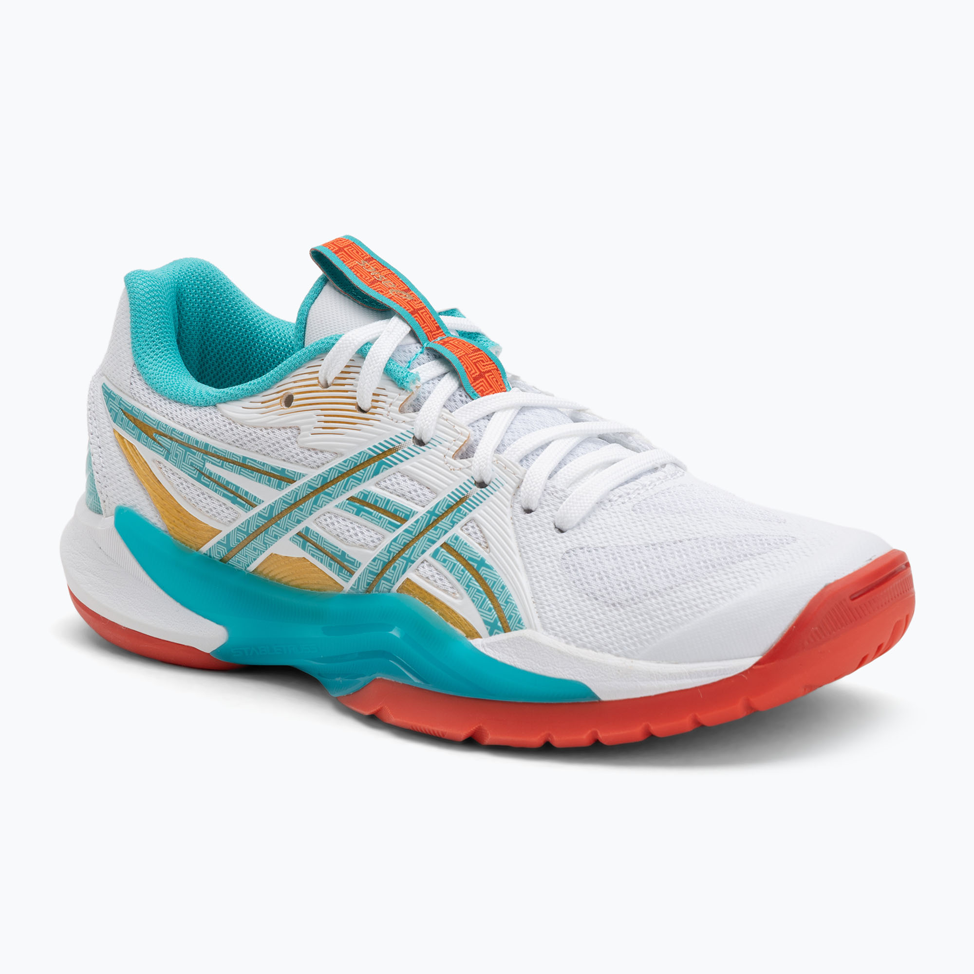 Buty do siatkówki damskie ASICS Powerbreak FF white/sea glass 