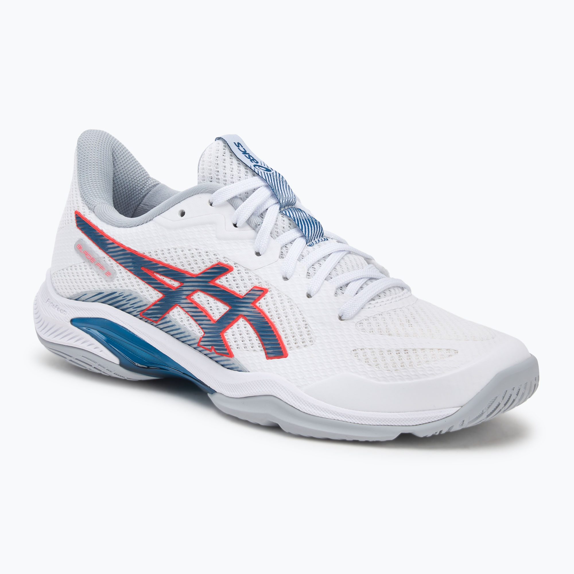 Buty do siatkówki męskie ASICS Blade FF 2 white/mako blue 